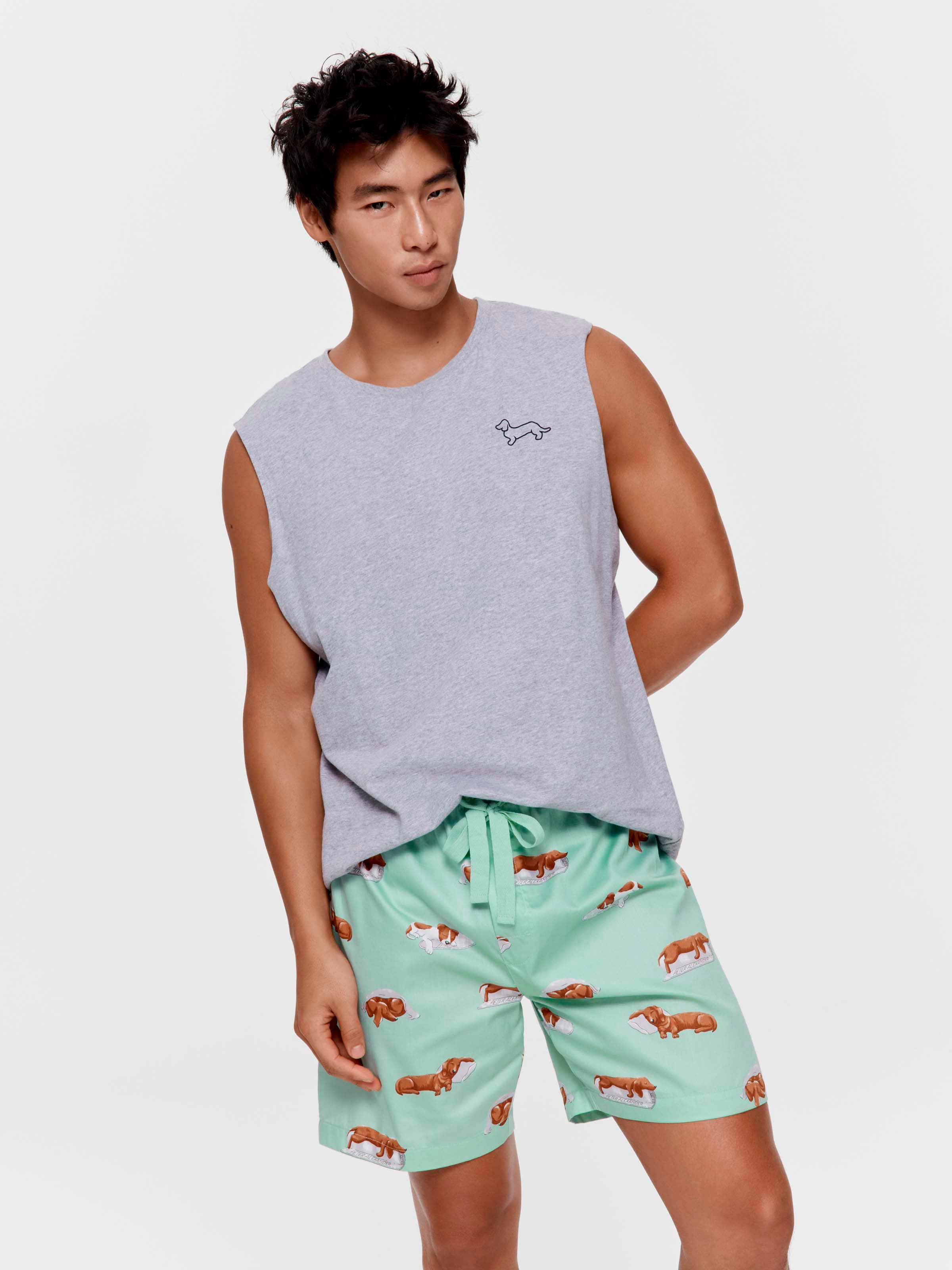 Sleeping Penny 100% Cotton Mid Short