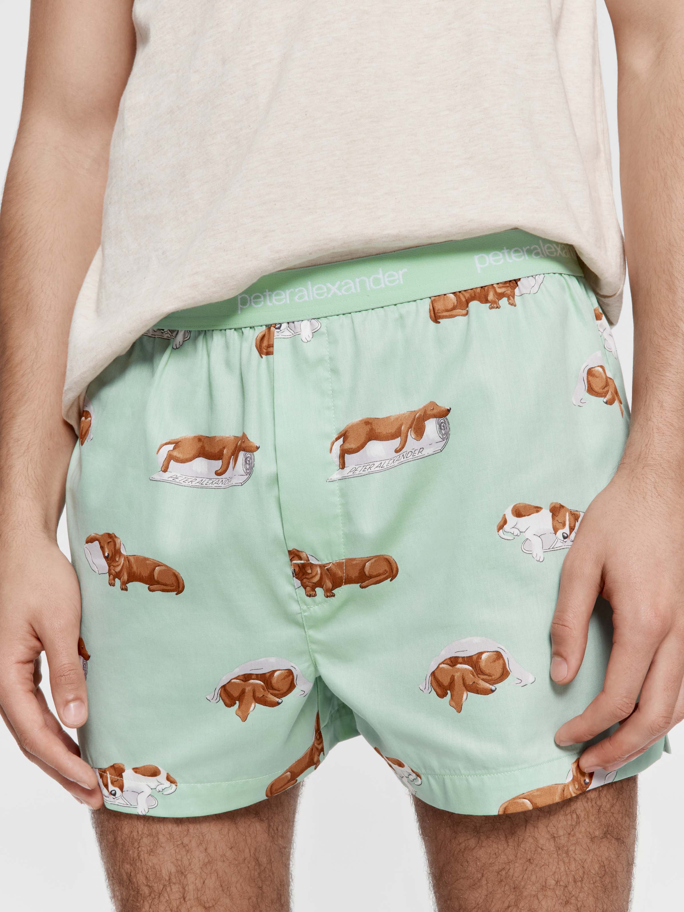 Sleeping Penny 100% Cotton Boxer Short