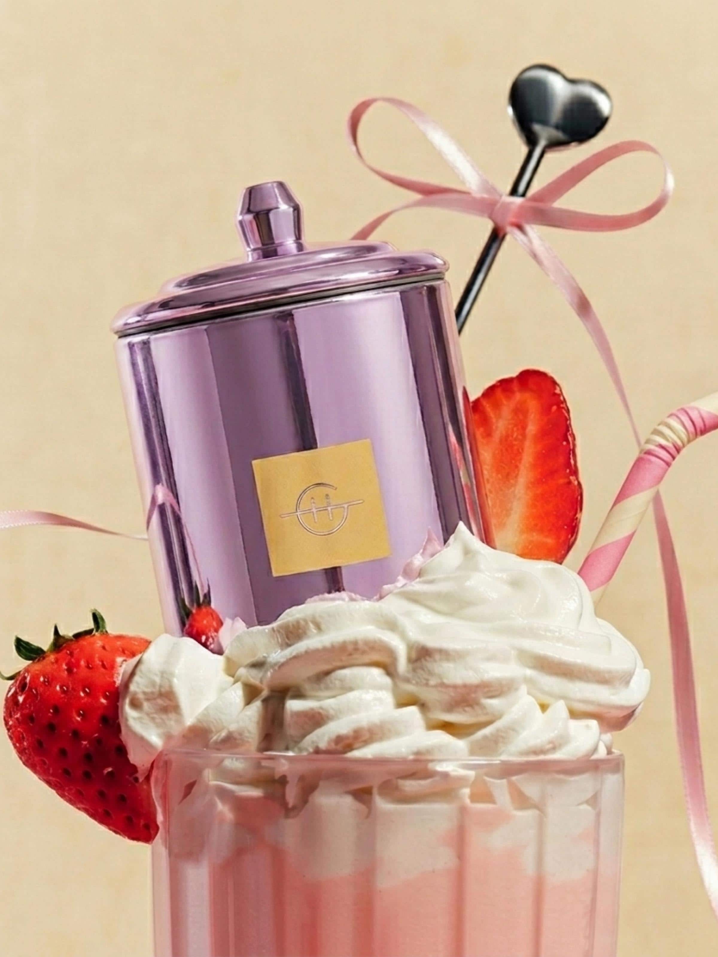 Glasshouse Fragrances Pink Milk 380G Candle