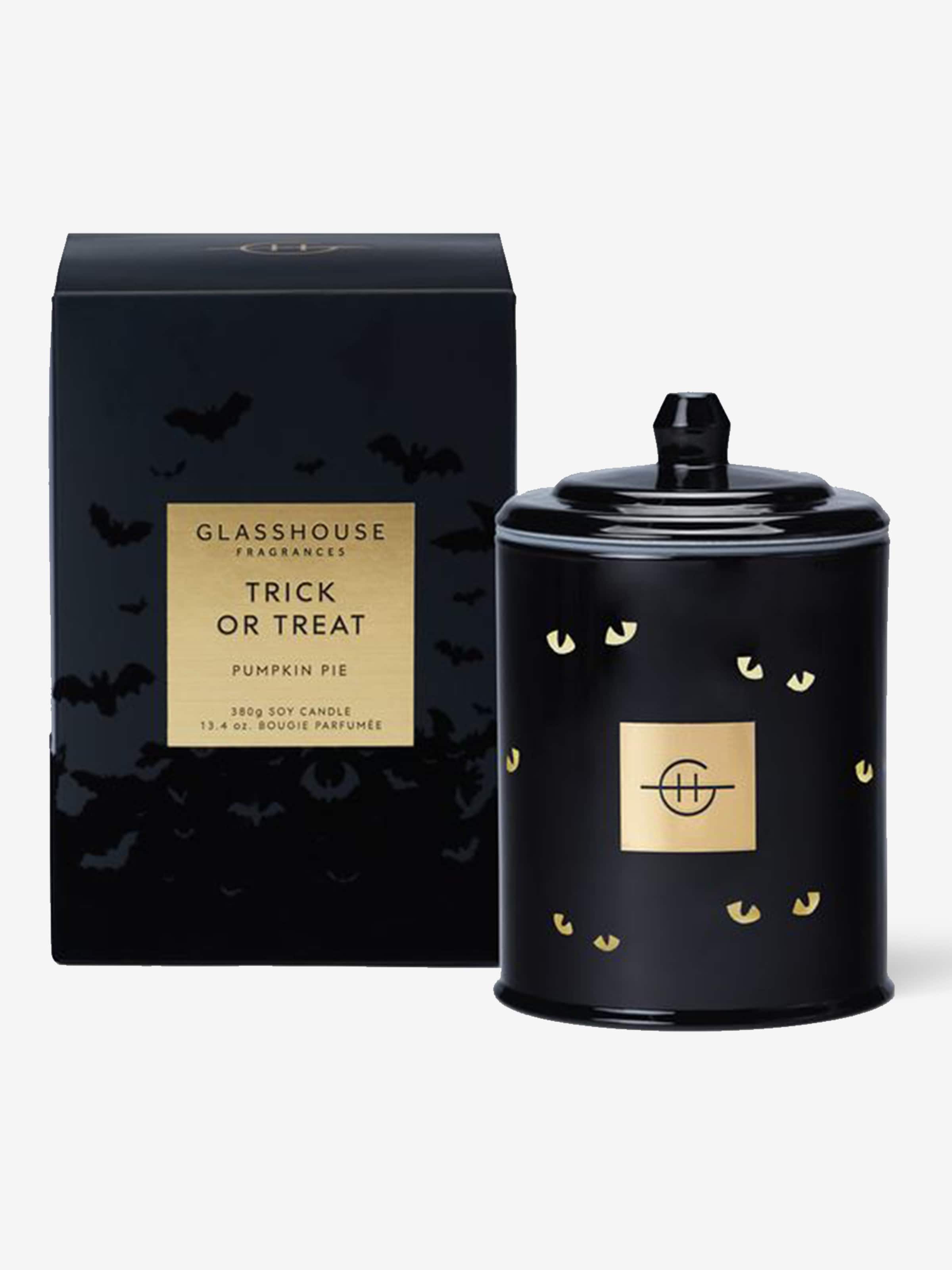 Glasshouse Fragrances Limited Edition Trick Or Treat Halloween 380G Candle