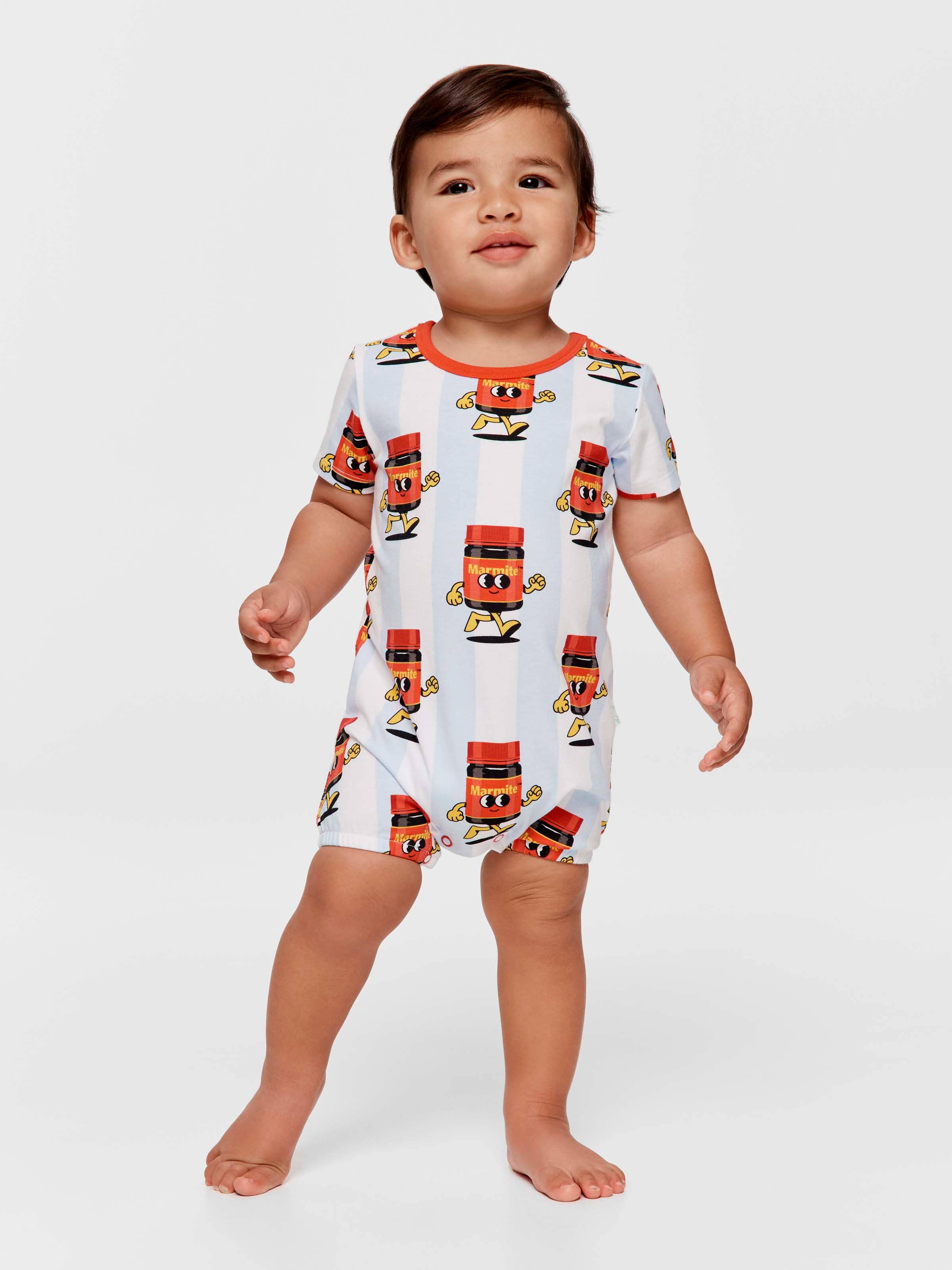 Baby Marmite Romper & Beanie Set