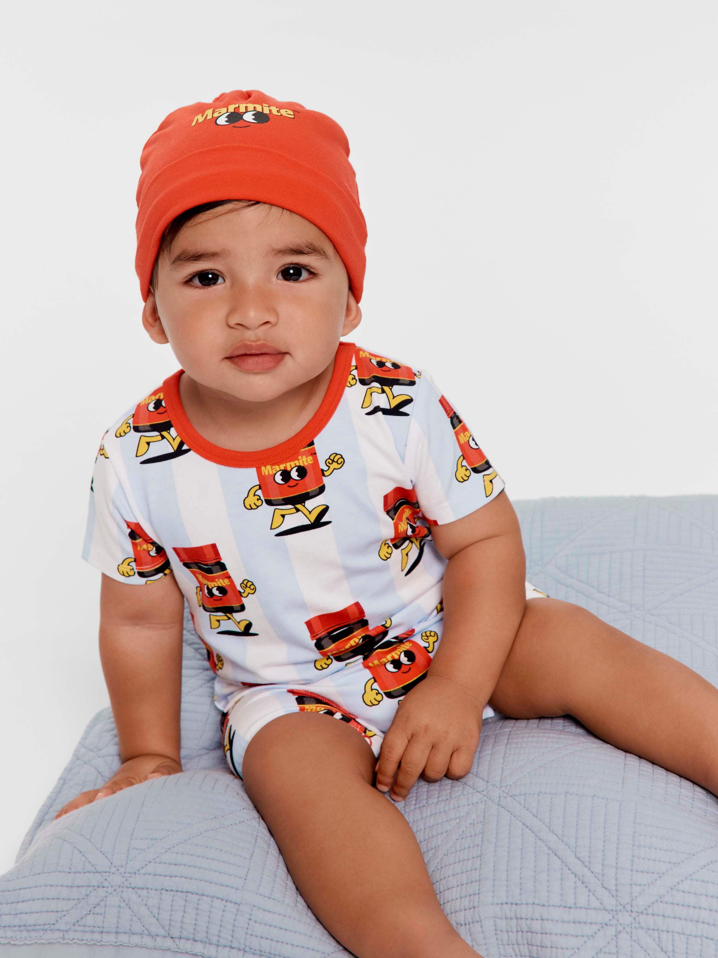 Baby Marmite Romper & Beanie Set