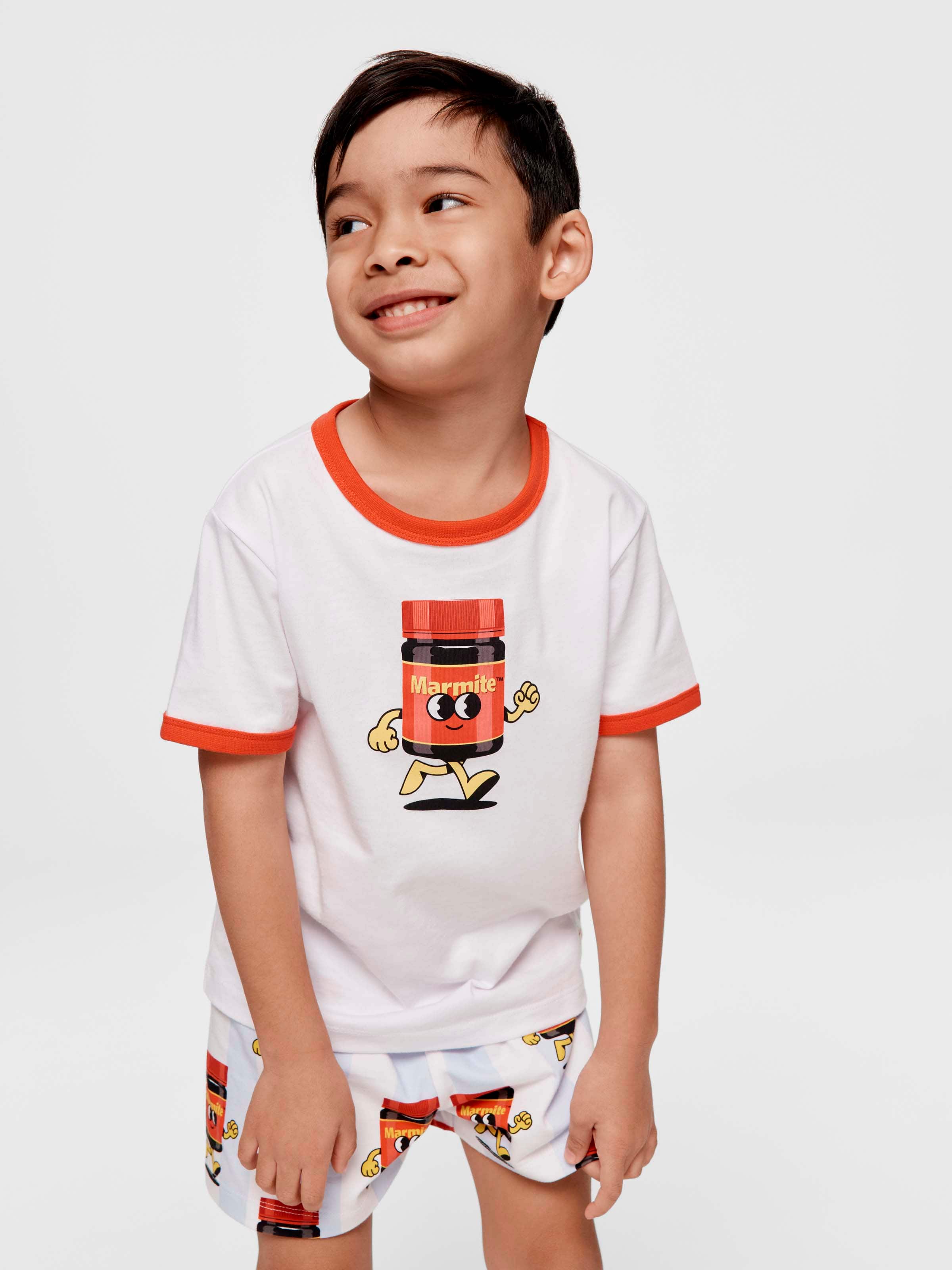 Jnr Kids Marmite Short Pj Set