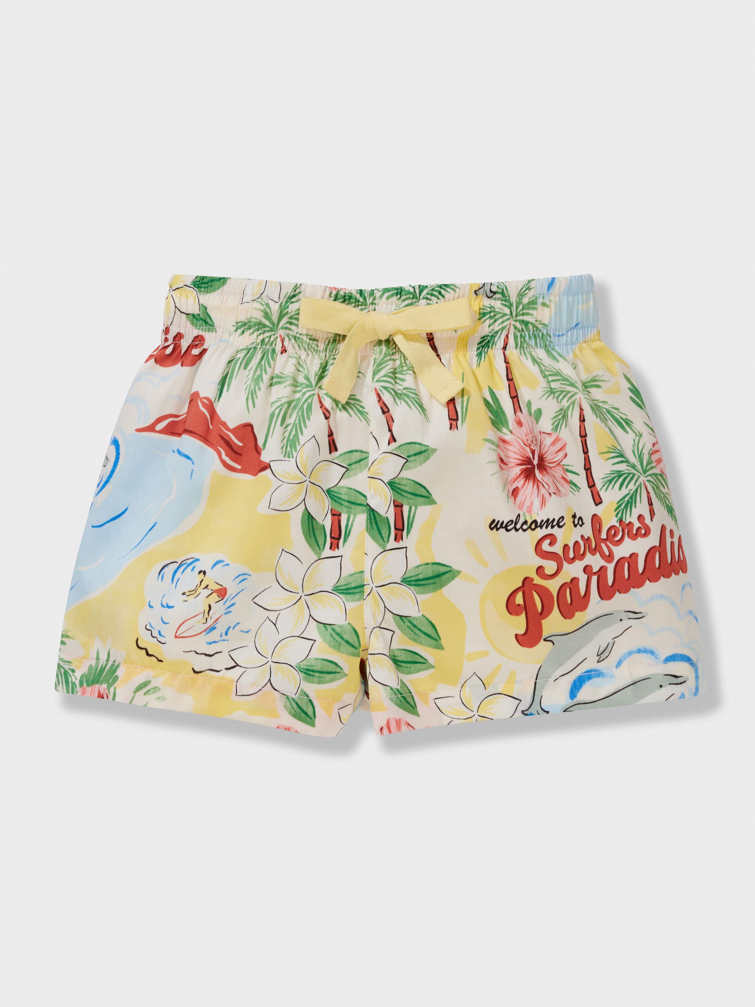 Girls Beach Tank Short Pj Set