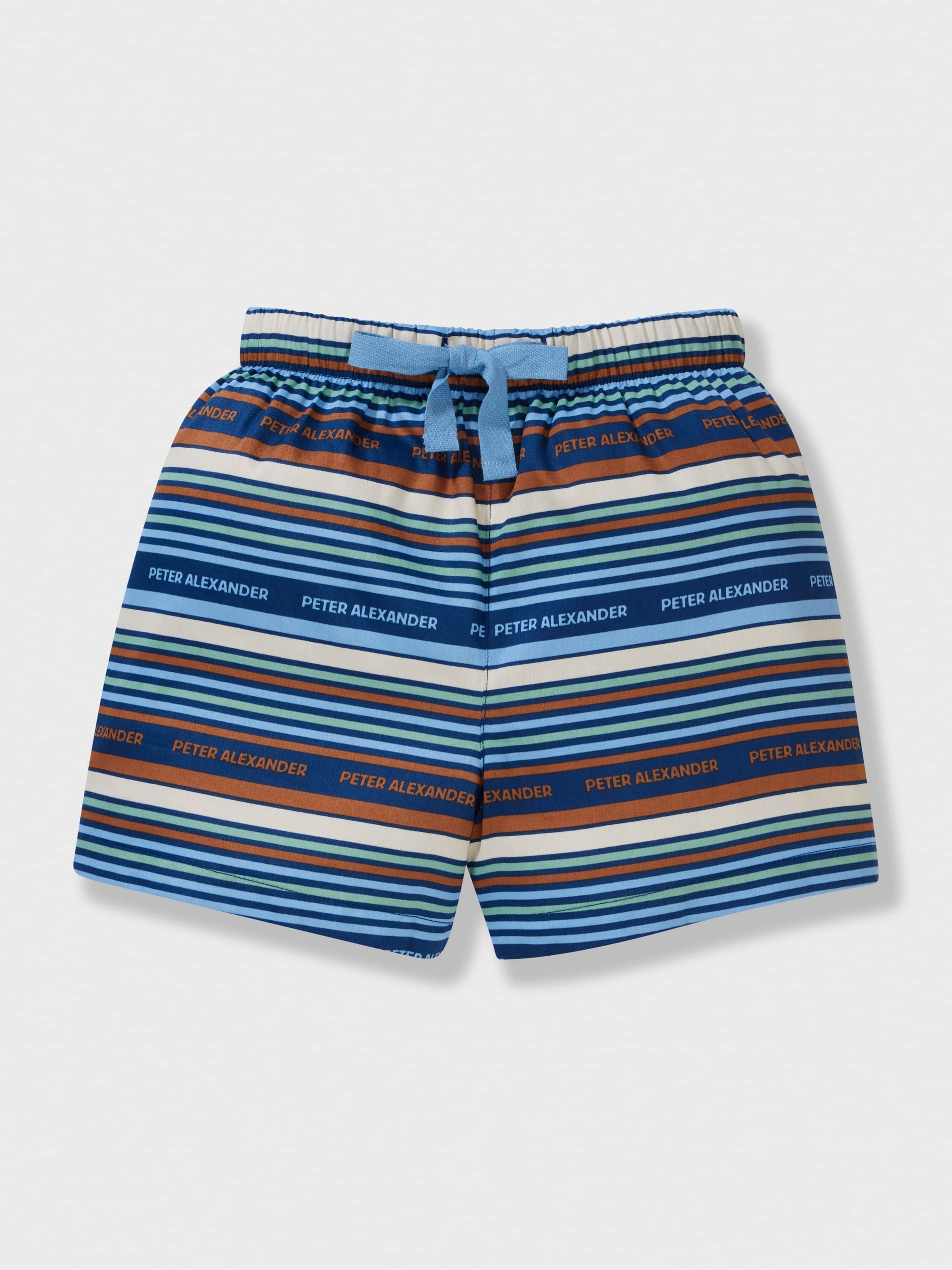 Boys Stripe 100% Cotton Short Pj Set