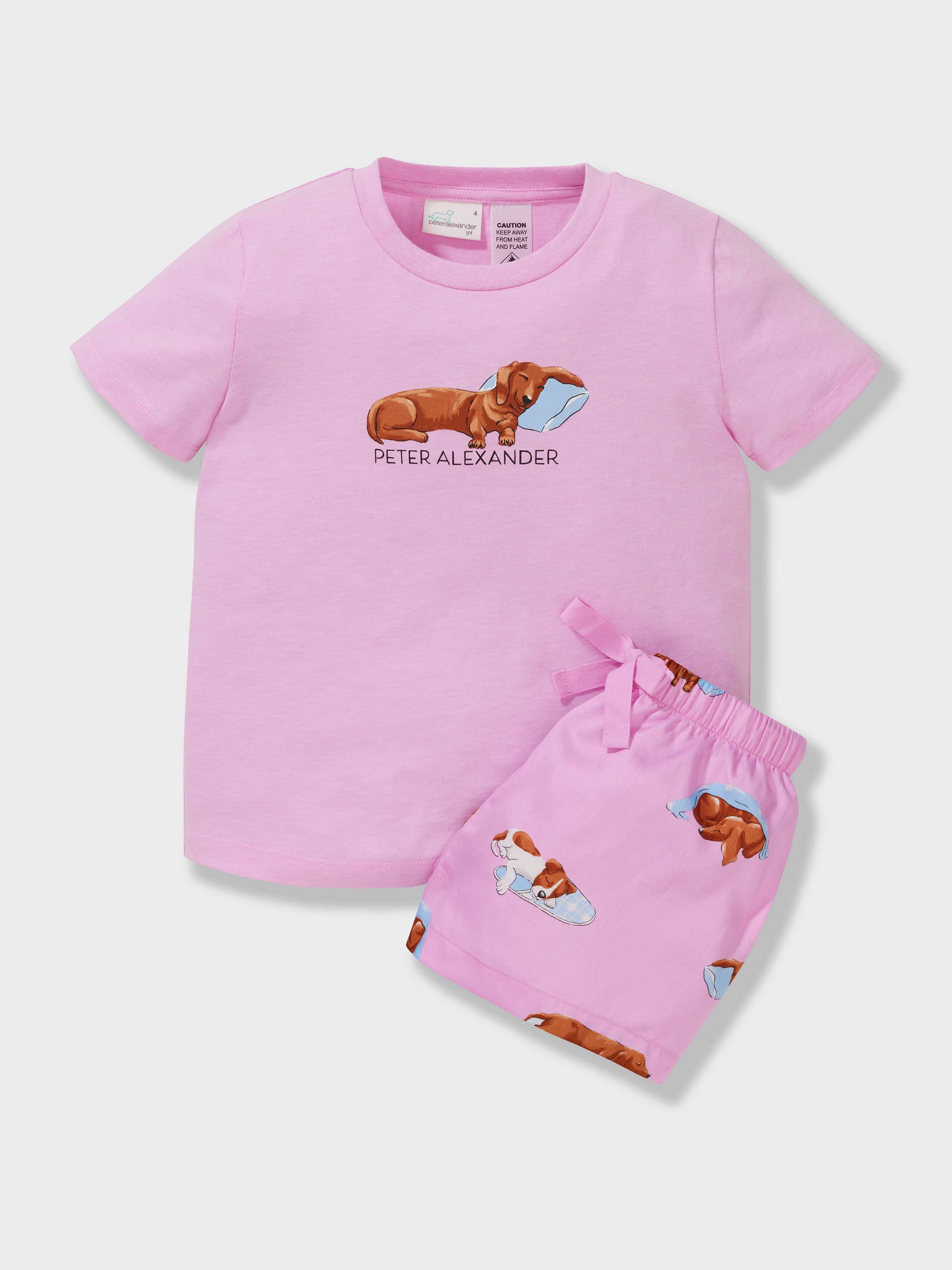 Girls Sleeping Penny Short Pj Set