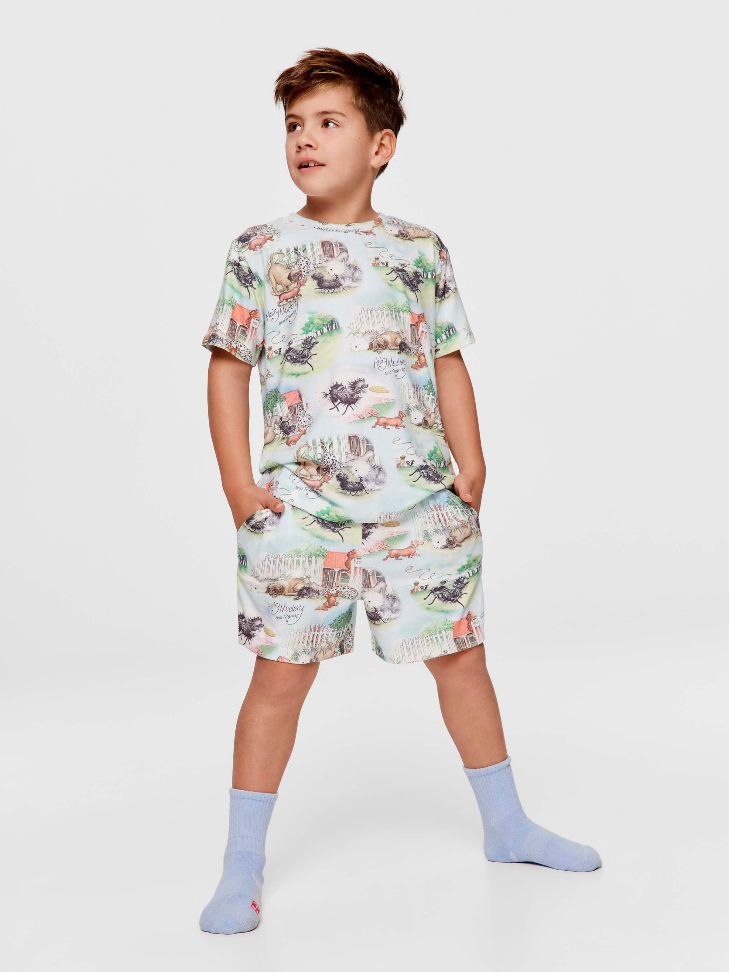 Kids Hairy Maclary Short Pj Set
