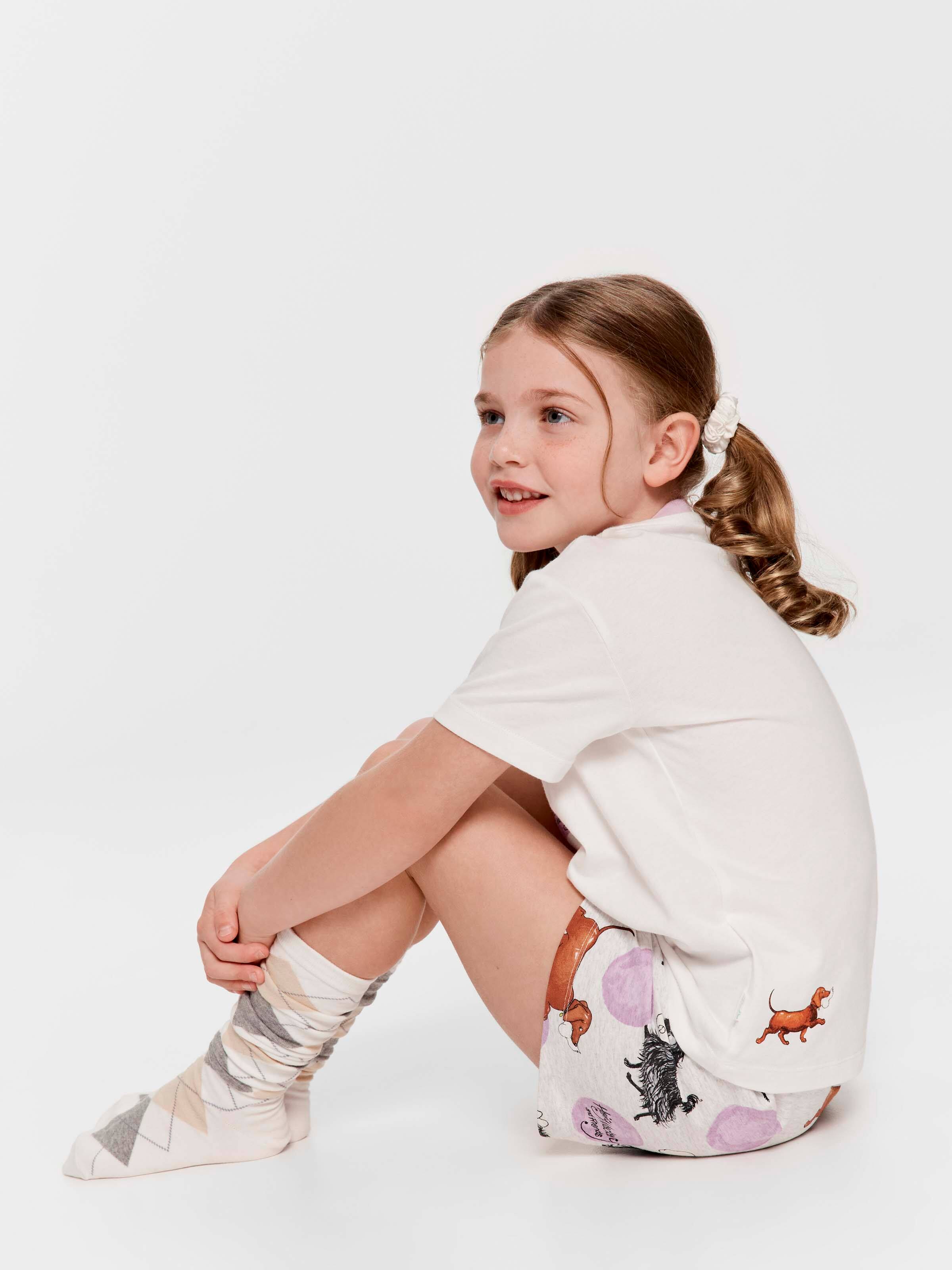 Jnr Girls Hairy Maclary Short Pj Set