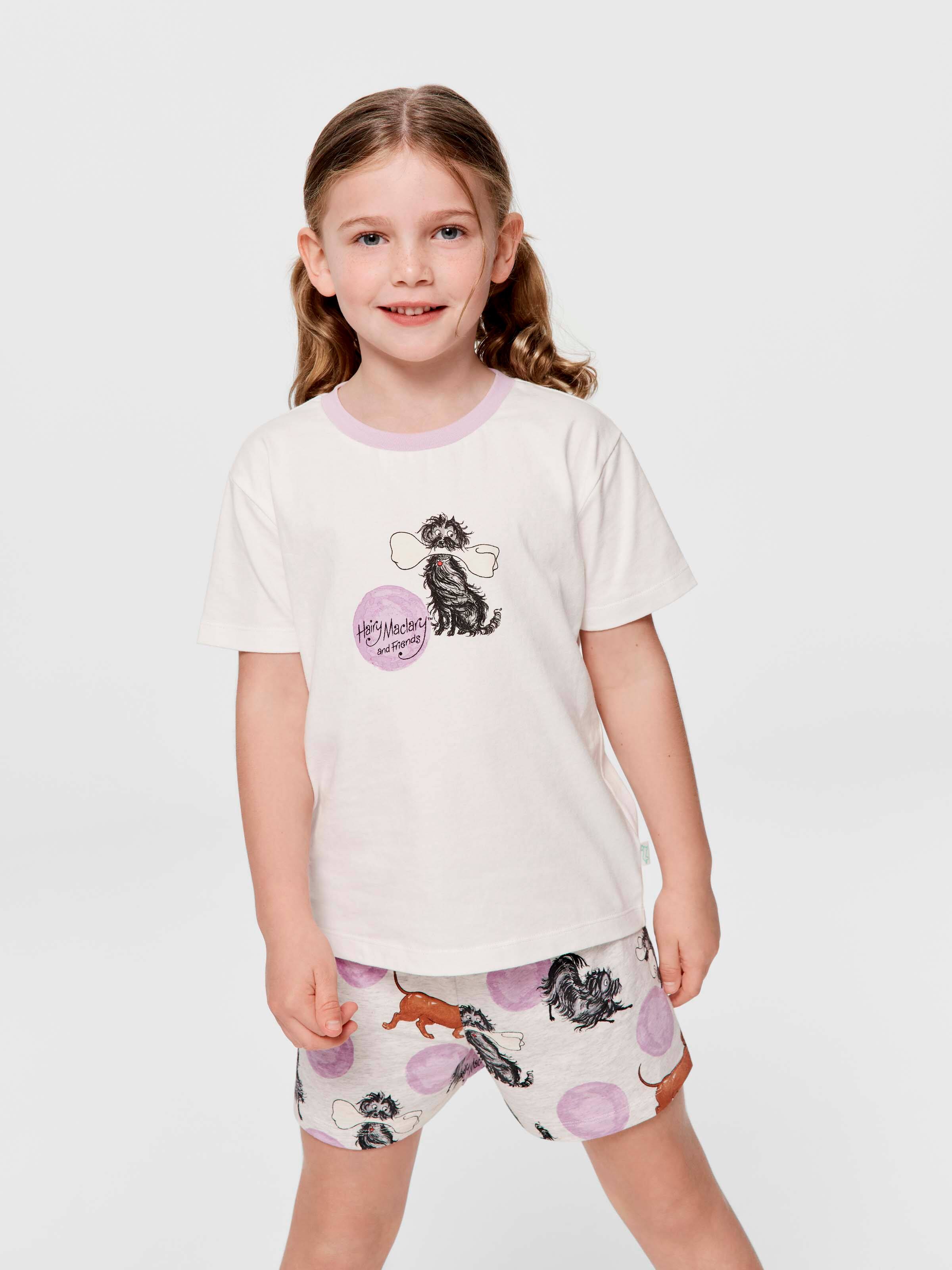 Jnr Girls Hairy Maclary Short Pj Set