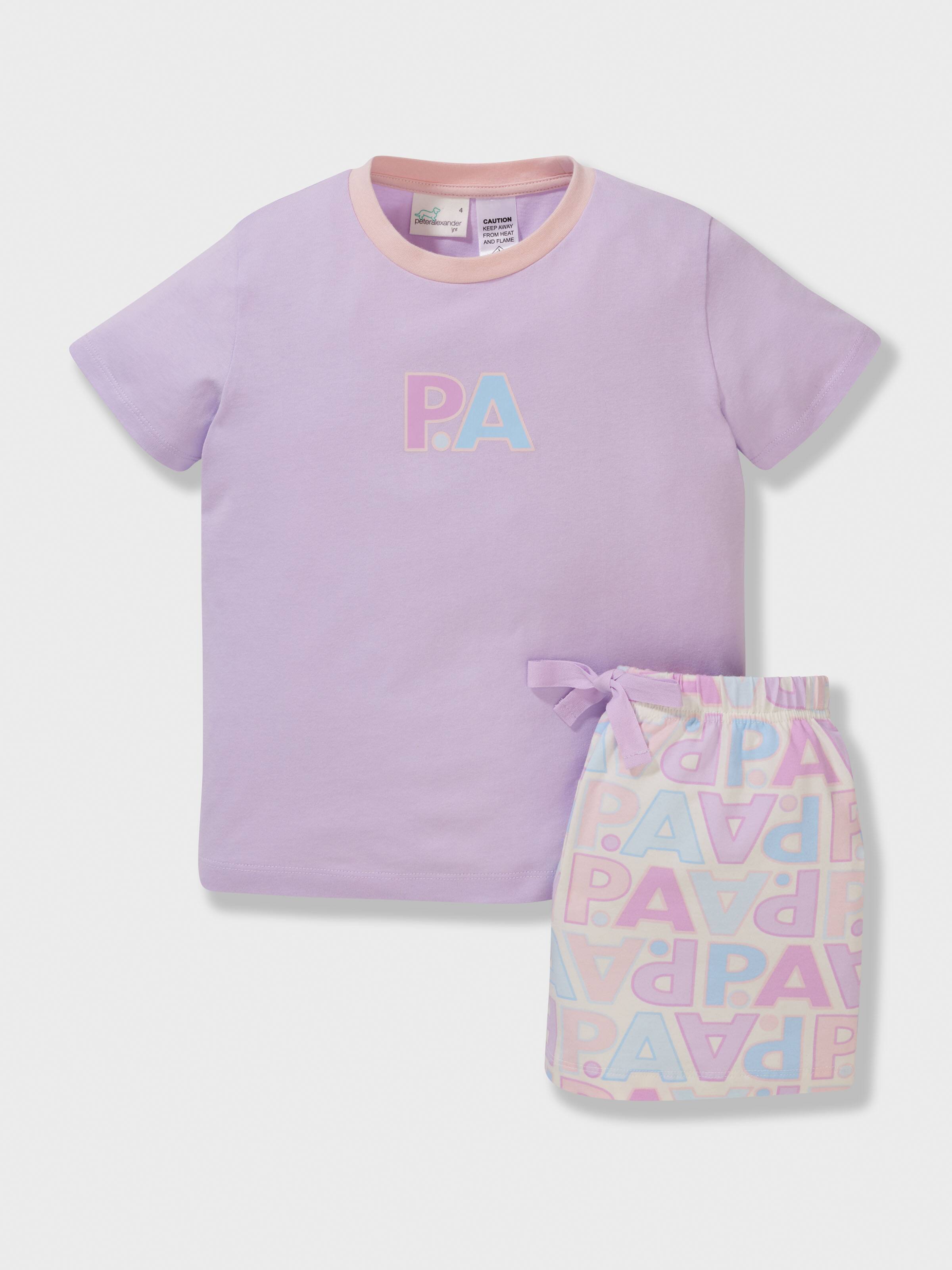 Jnr Girls P.A Icon Short Pj Set