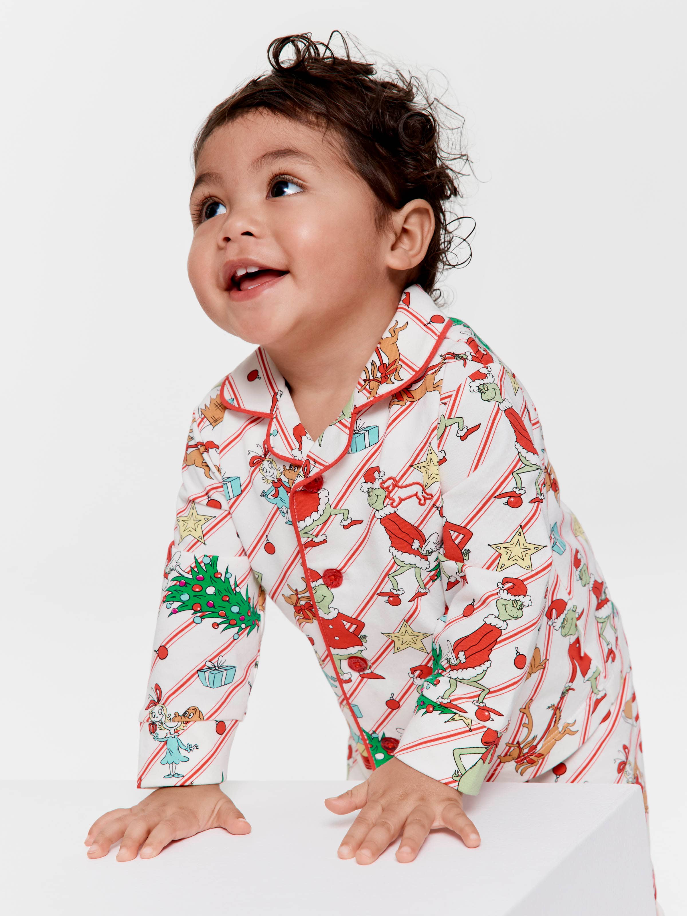 Baby The Grinch Boxed Long Classic Pj Set