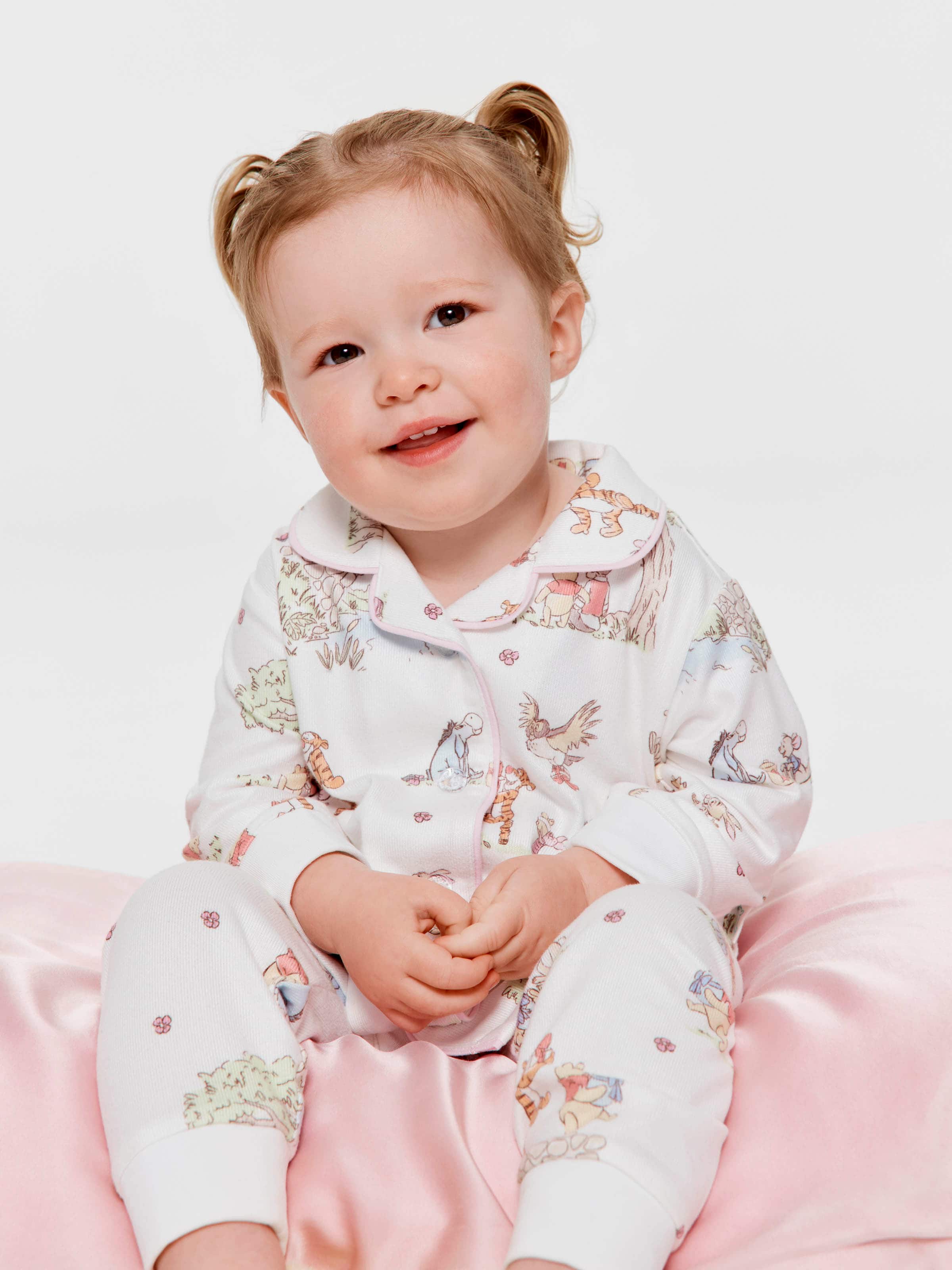 Baby Winnie The Pooh Plush Long Classic Pj Set