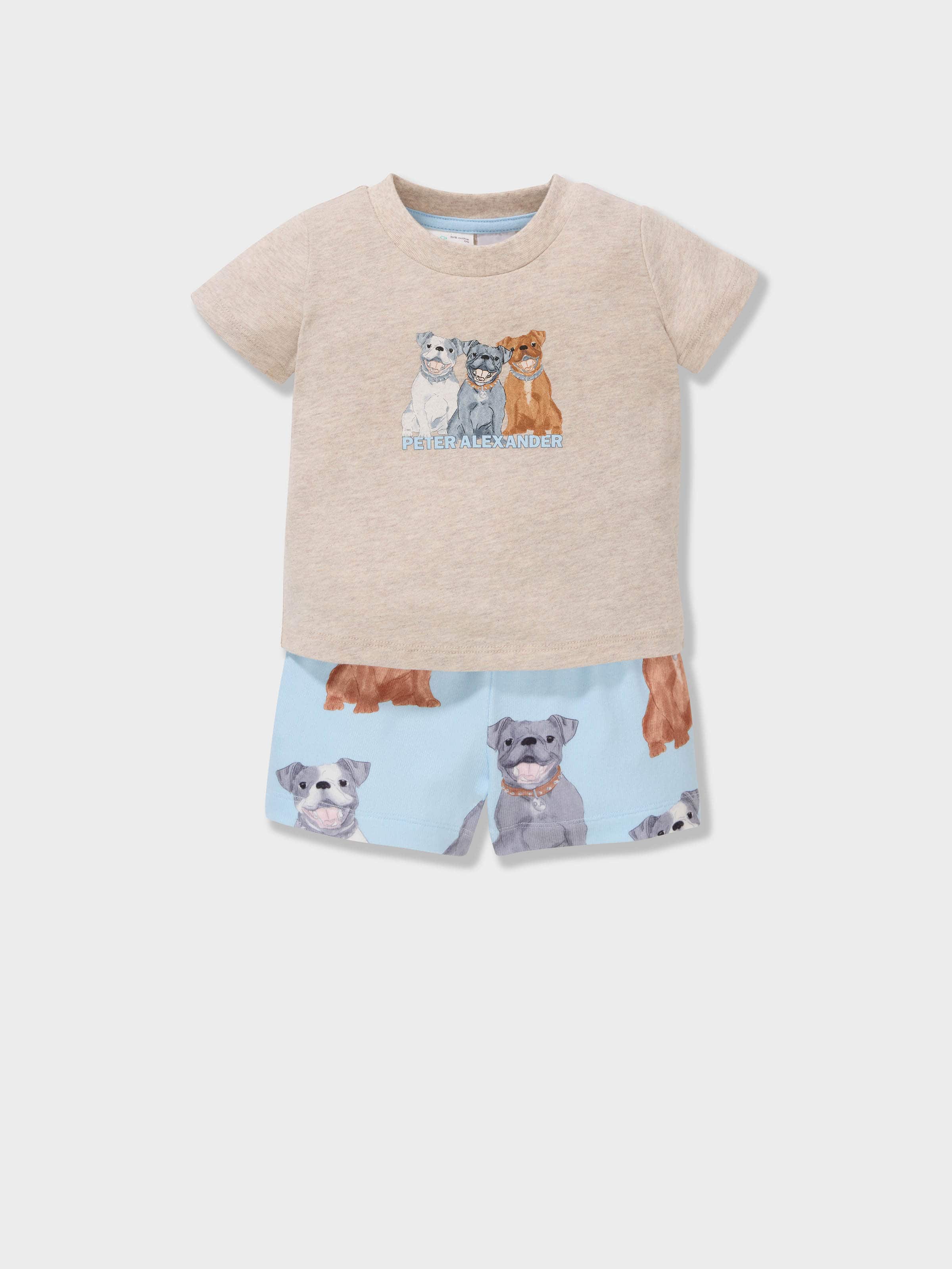 Baby Staffy Short Pj Set