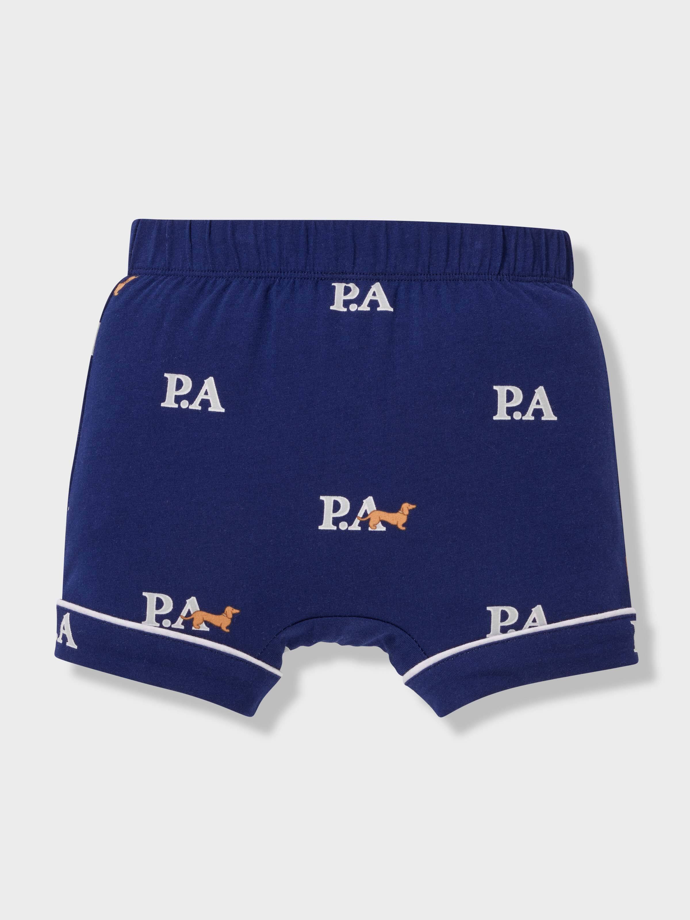 Baby Boys Penny Logo Classic Shortie Pj Set