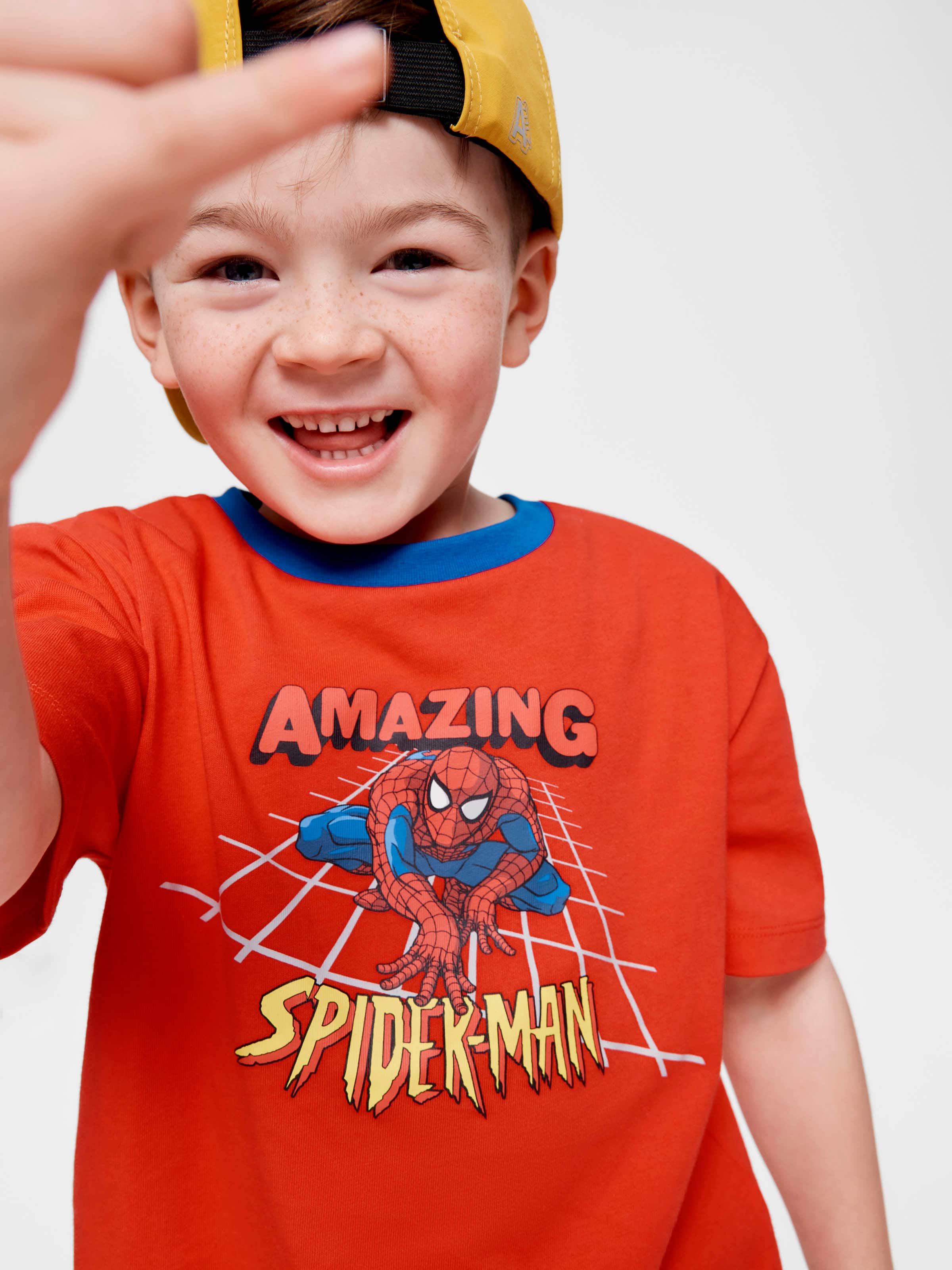 Jnr Boys Spider-Man Short Pj Set