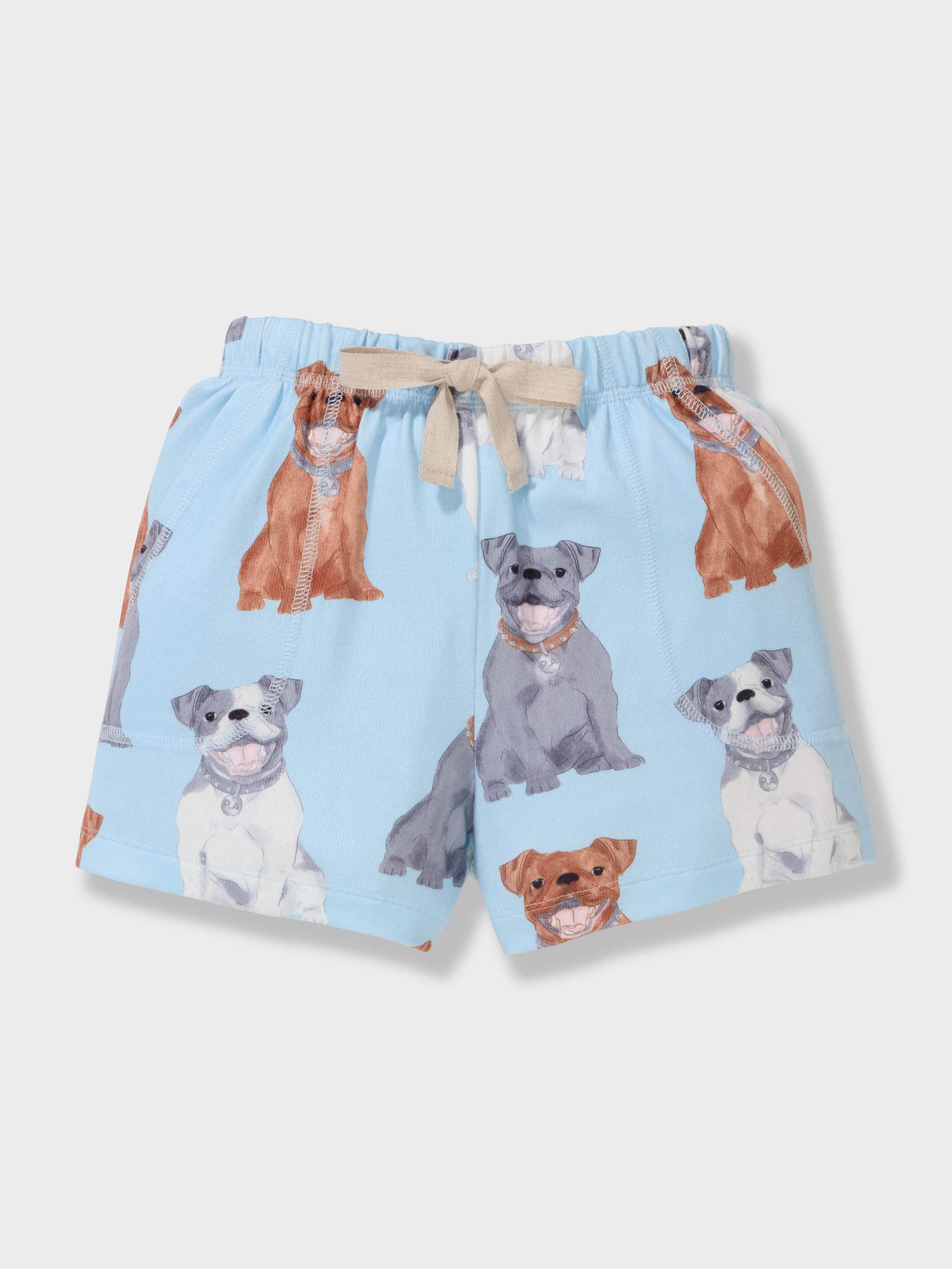 Jnr Boys Staffy Short Pj Set