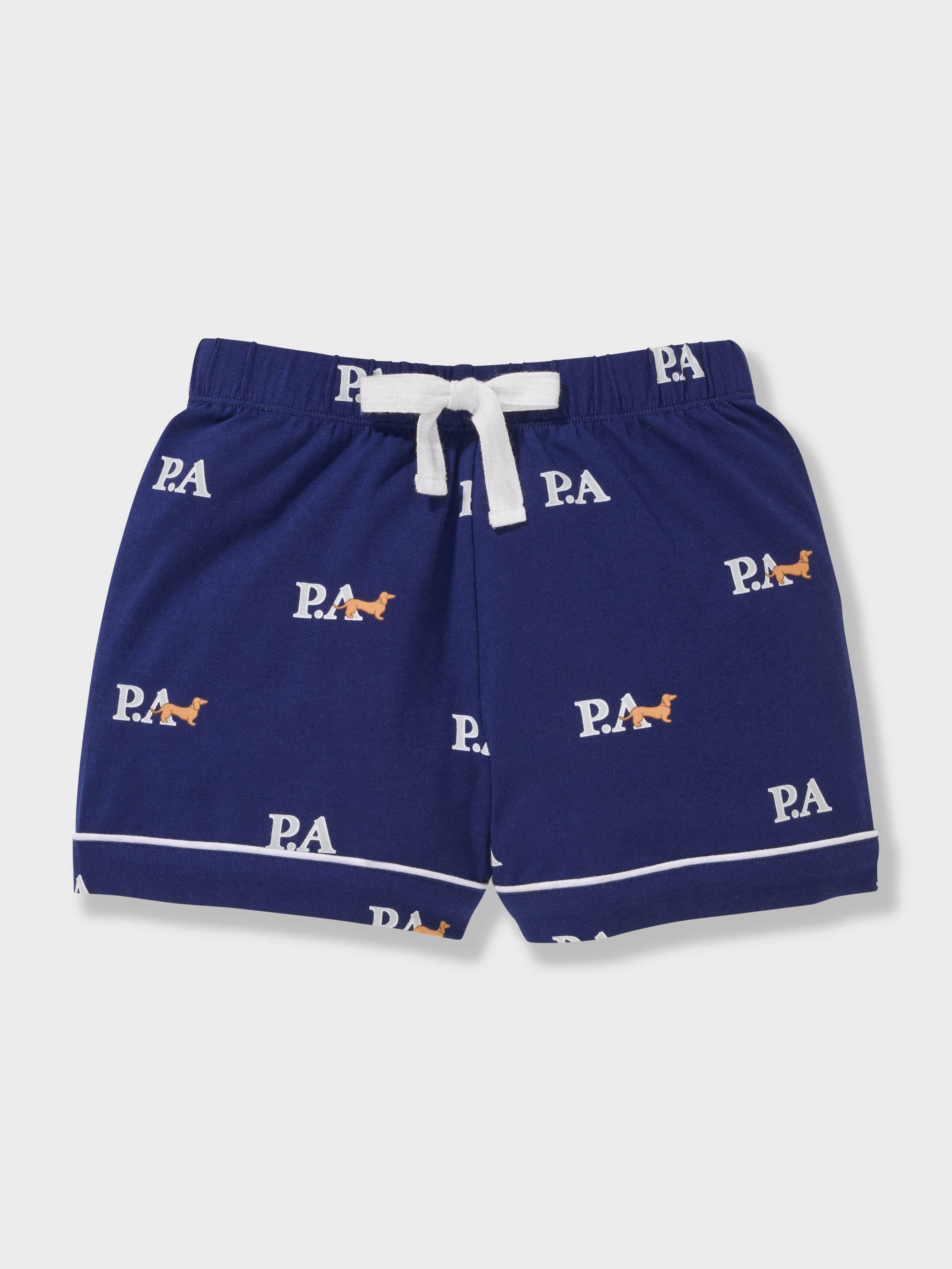 Jnr Boys Penny Logo Classic Shortie Pj Set