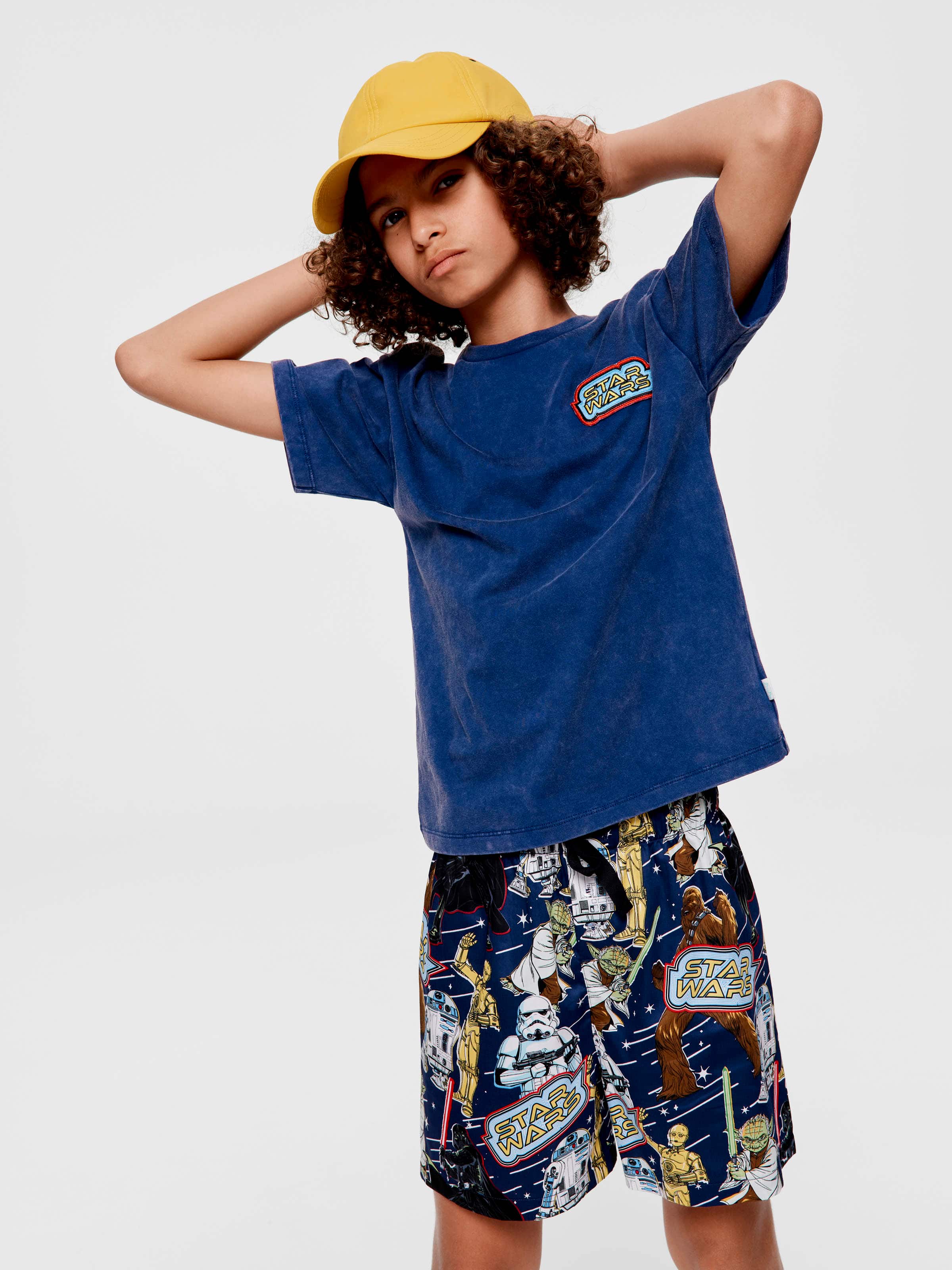Boys Star Wars 100% Cotton Short Pj Set