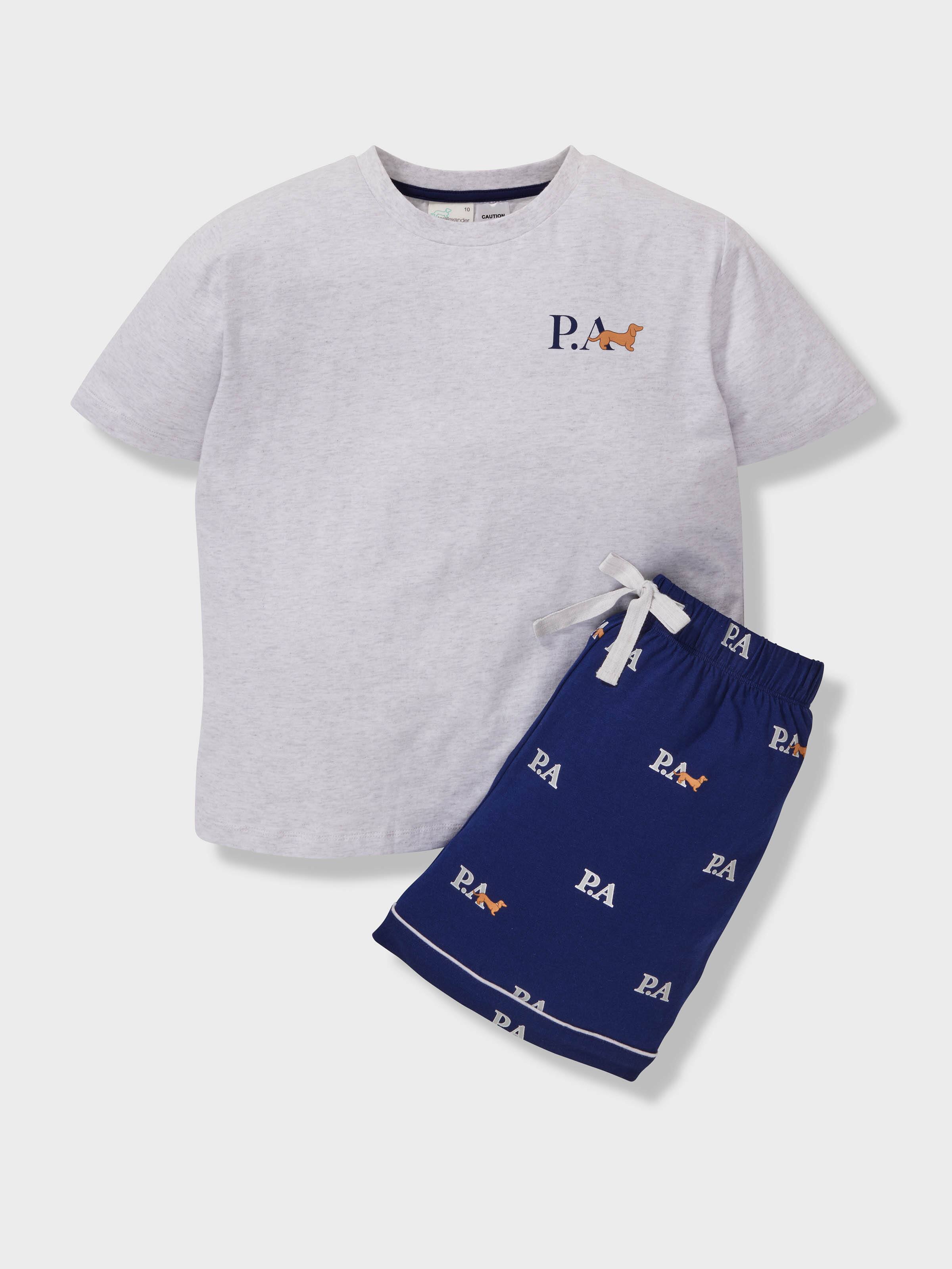 Boys Penny Logo Short Pj Set