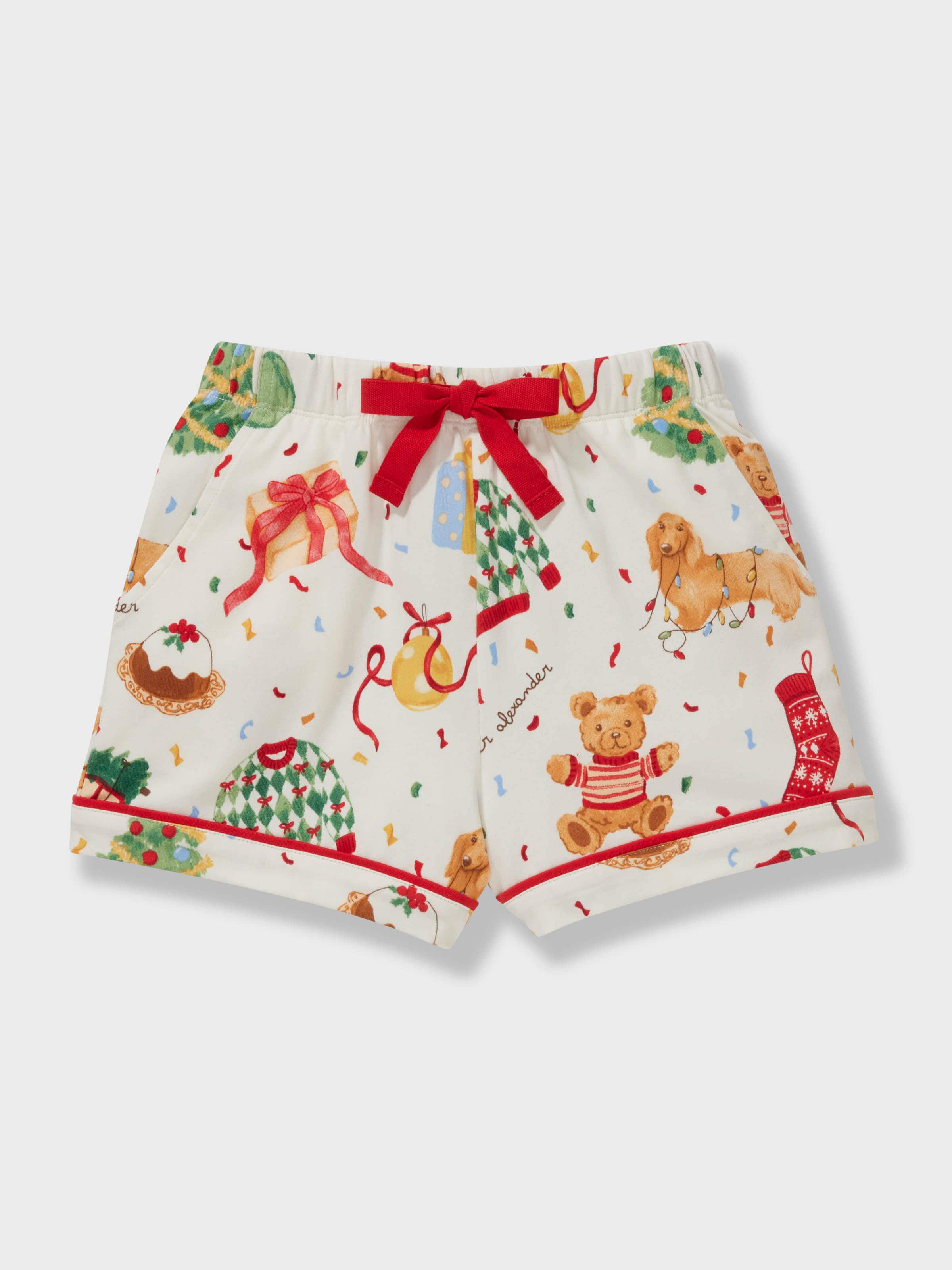 Kids Christmas Icons Boxed Shortie Pj Set