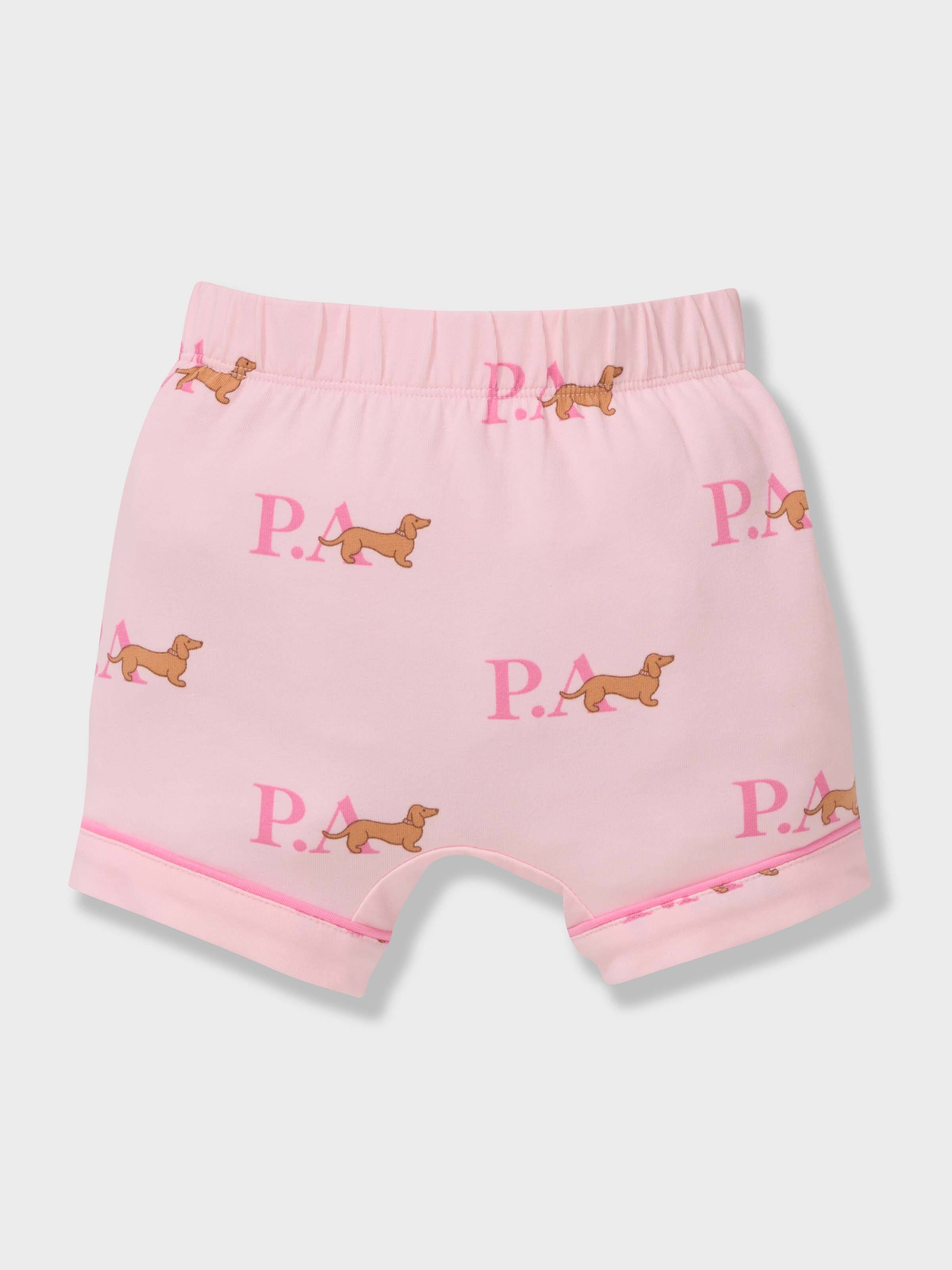 Baby Girls Penny Logo Classic Shortie Pj Set