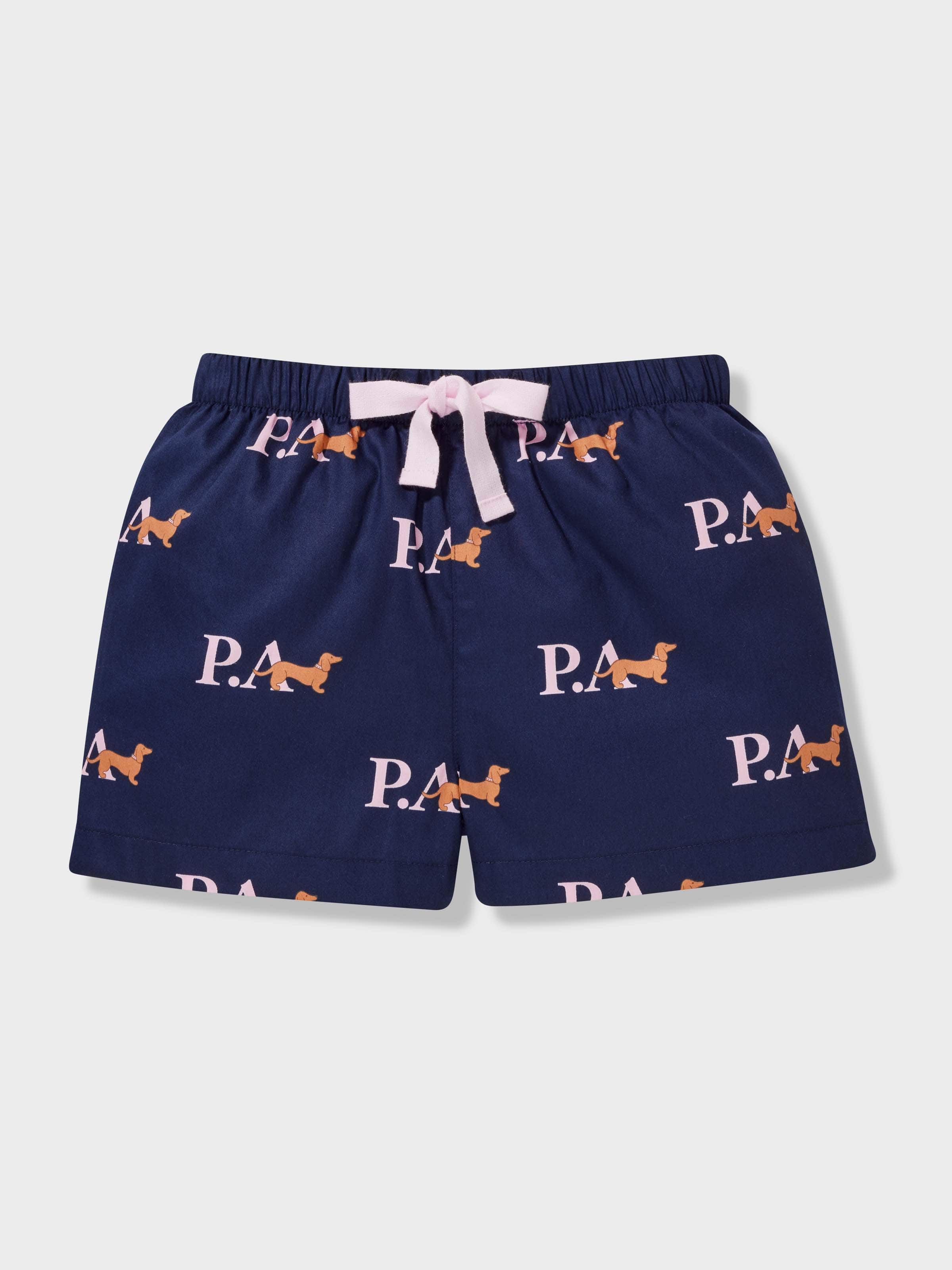Jnr Girls Heritage Tank Short Pj Set
