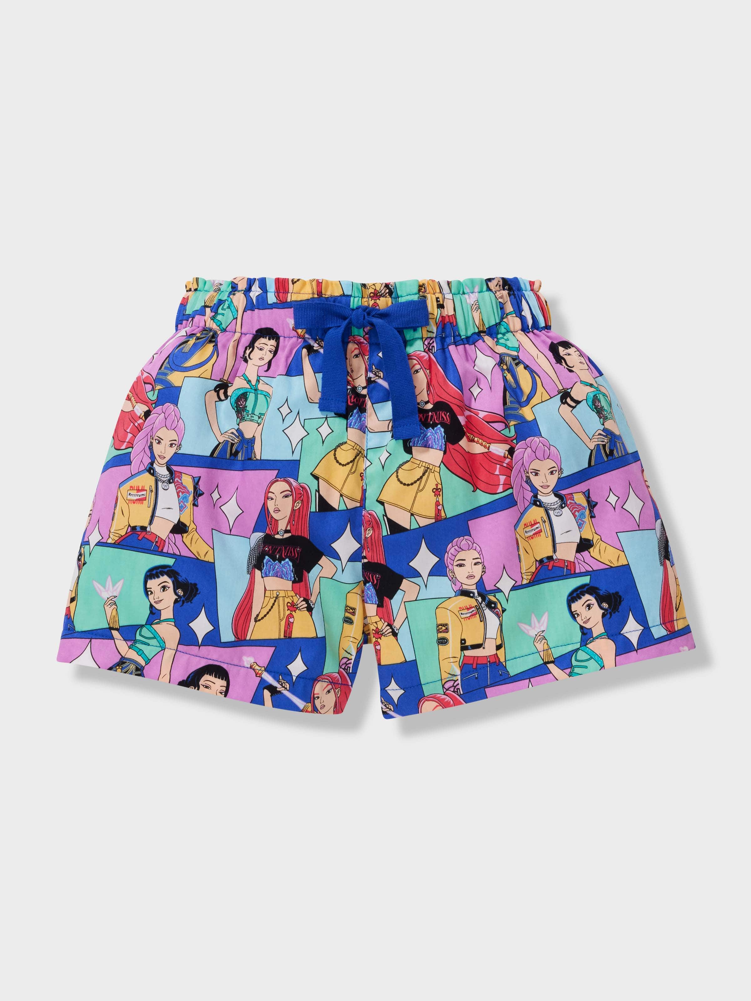 Girls Huntrix Short Pj Set