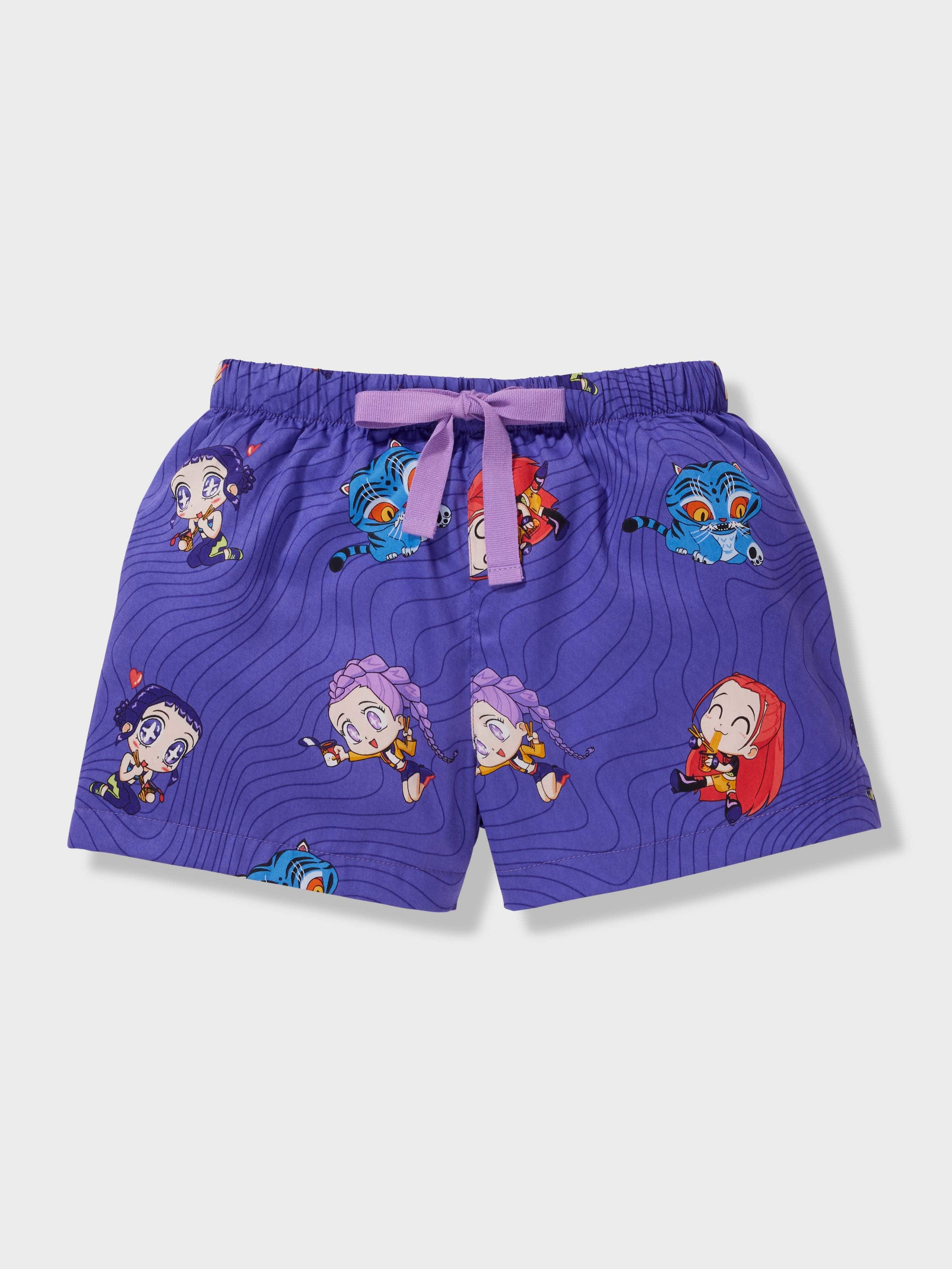 Girls K-Pop Demon Hunters Short Pj Set