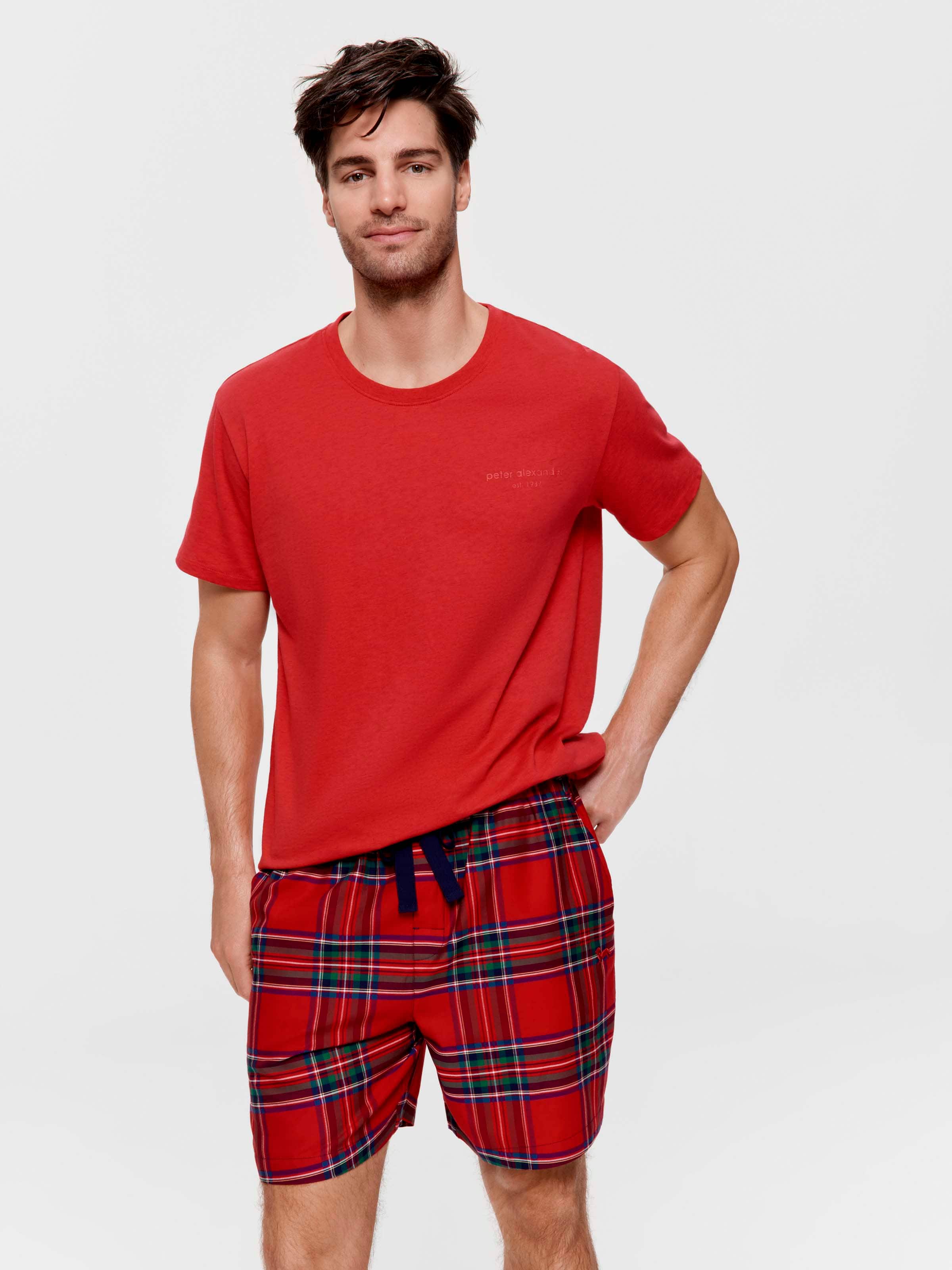 Tartan 100% Cotton Mid Short