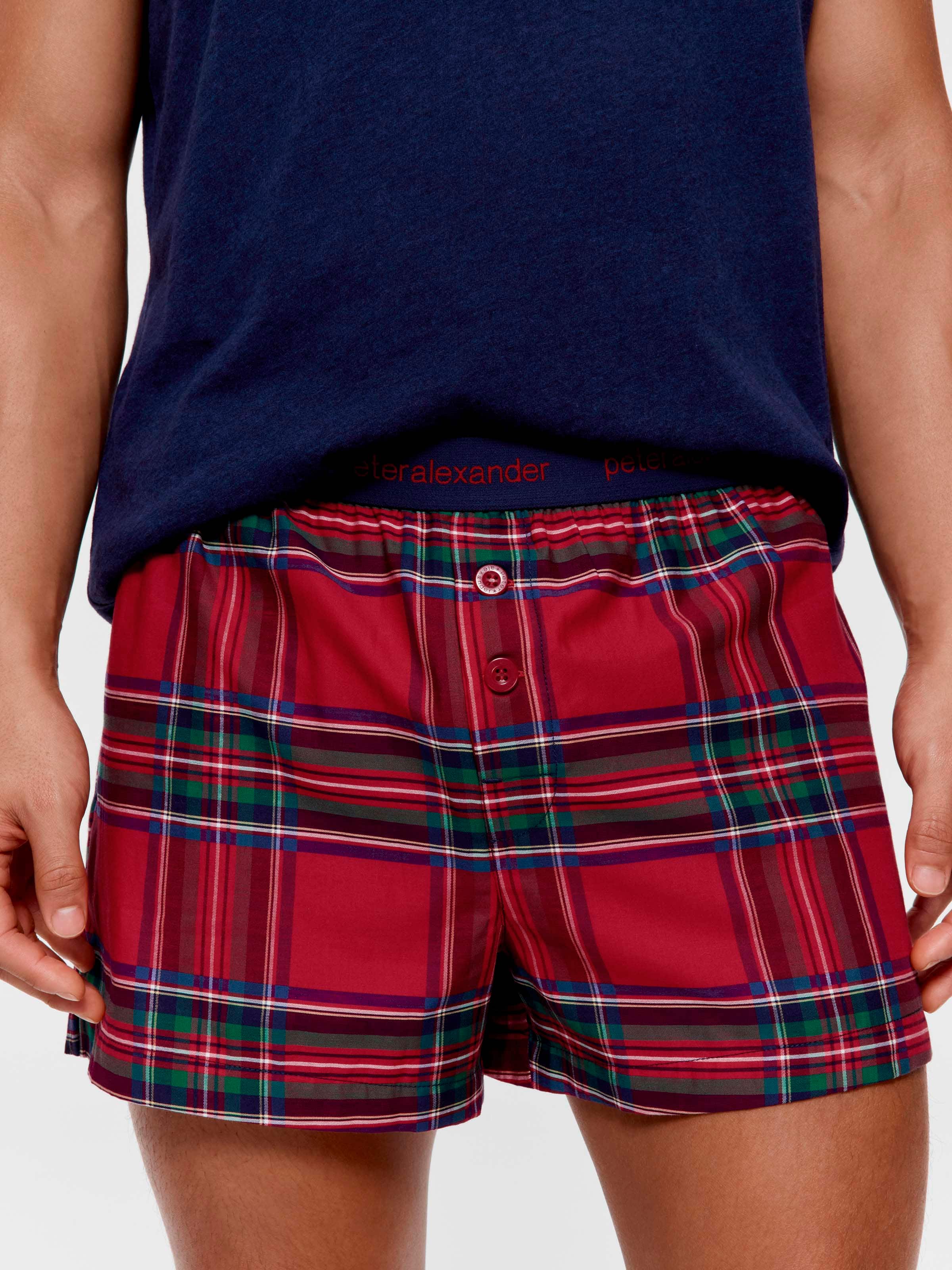 Tartan 100% Cotton Boxer Short