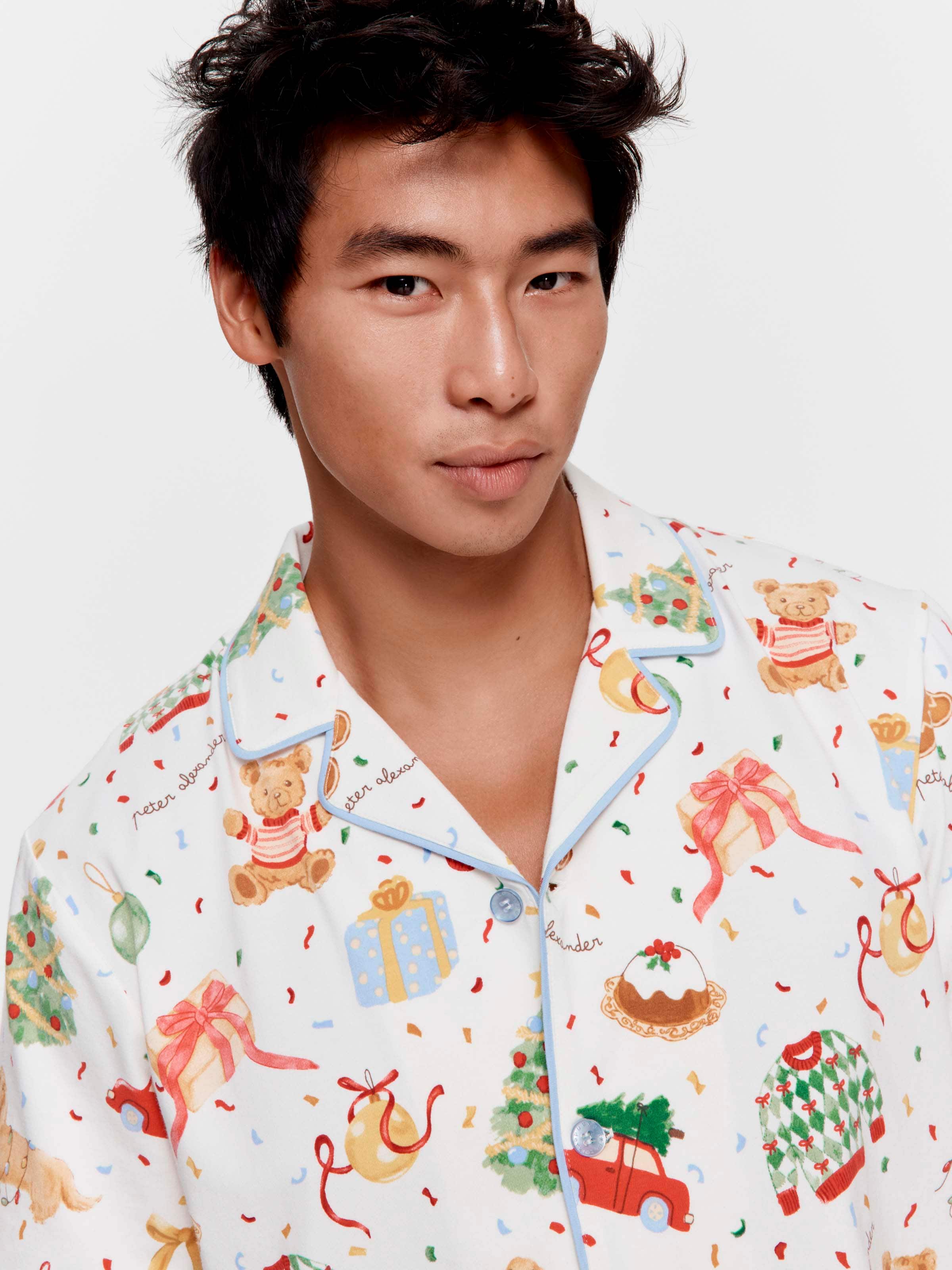 Christmas Icons Boxed Short Sleeve Pj Set