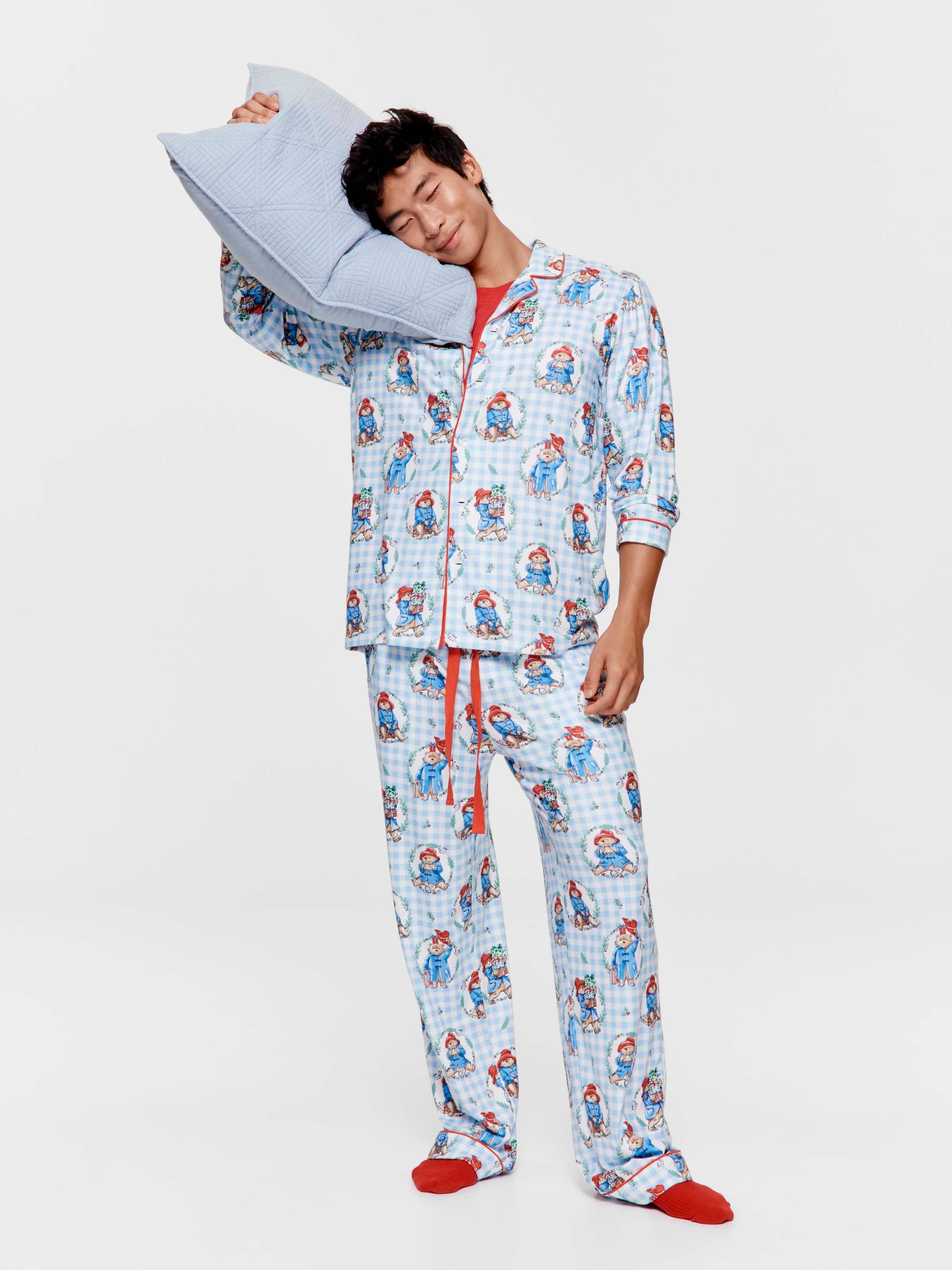 Paddington Boxed Plush Long Sleeve Pj Set.