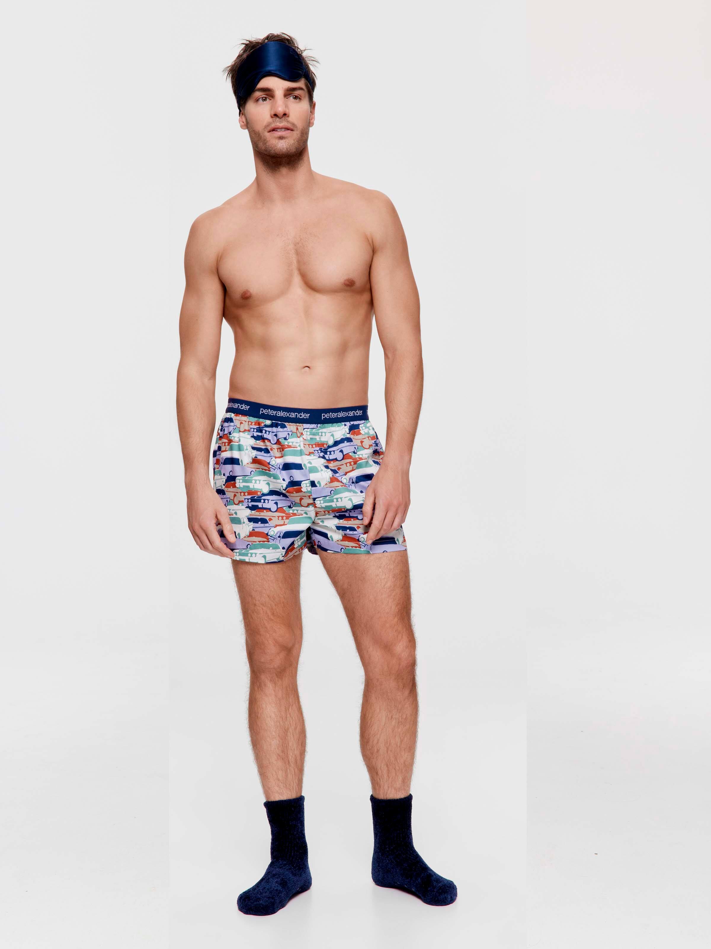 Car 100% Cotton Boxer Short