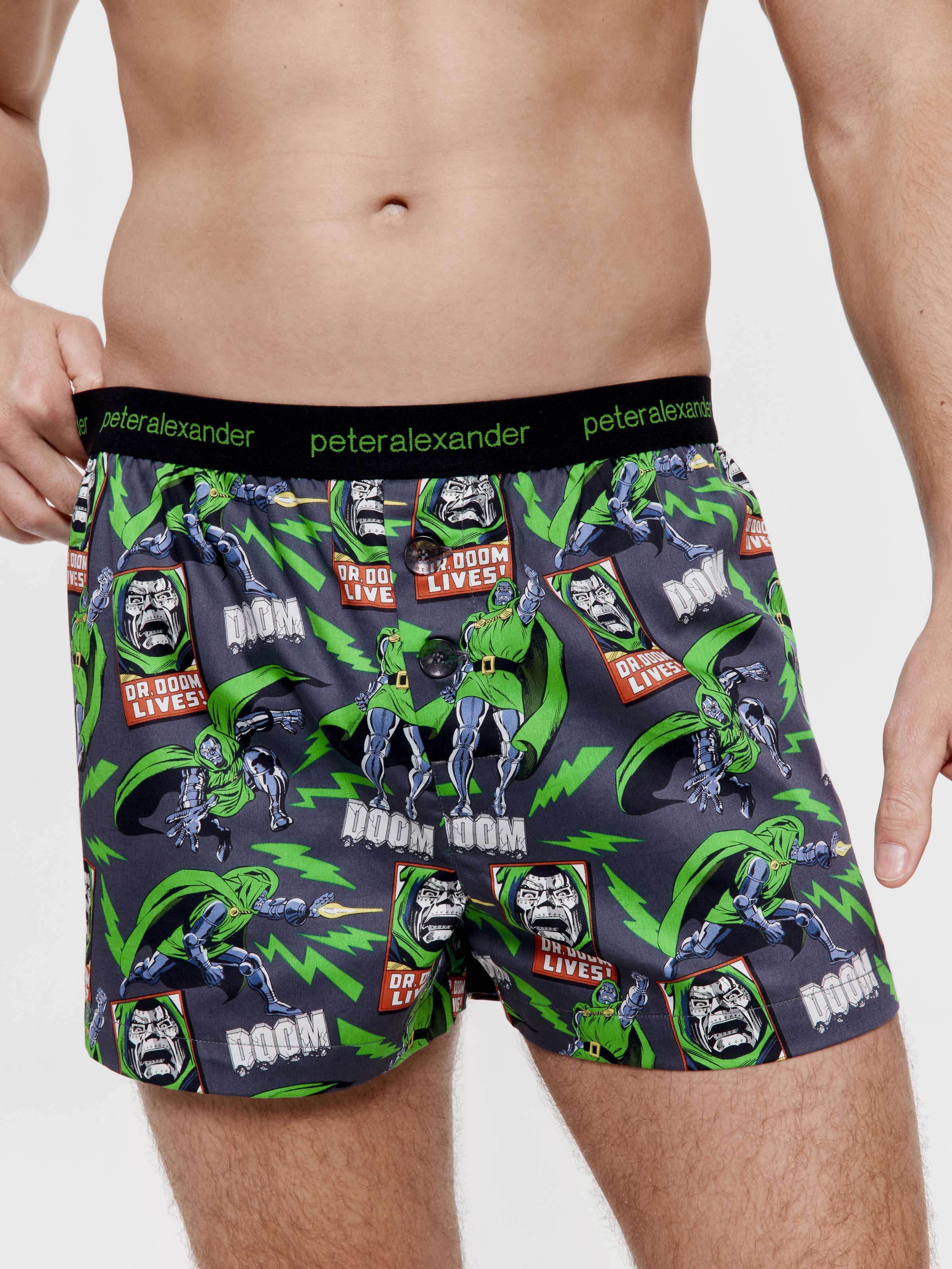 Dr Doom 100% Cotton Boxer Short
