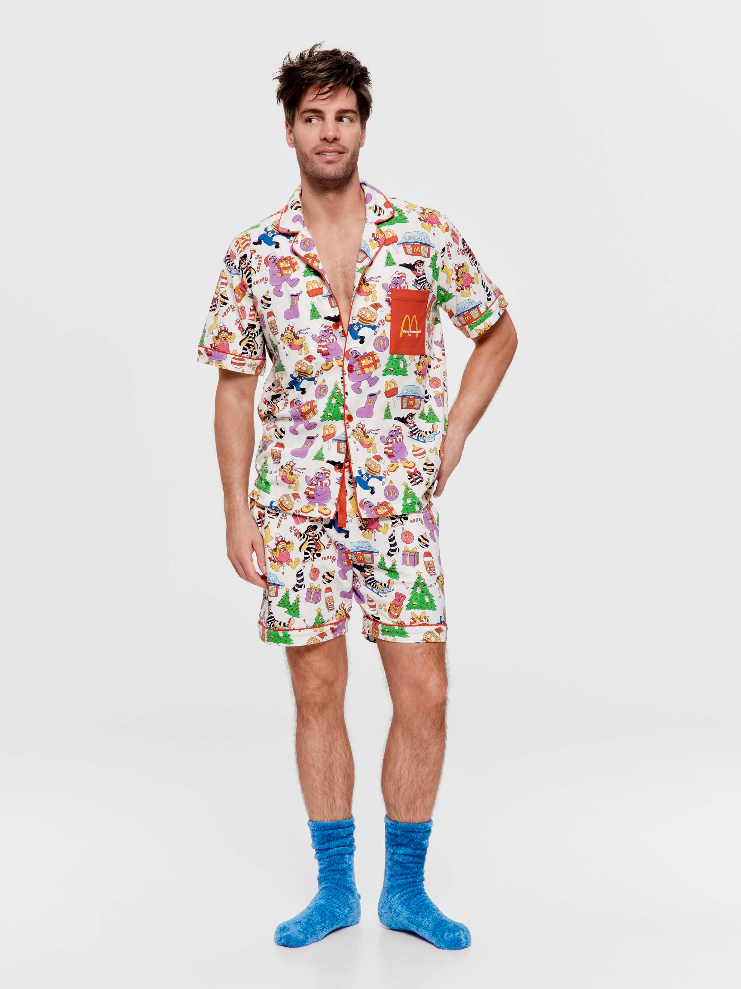 Macca's Christmas Short Sleeve Pj Set