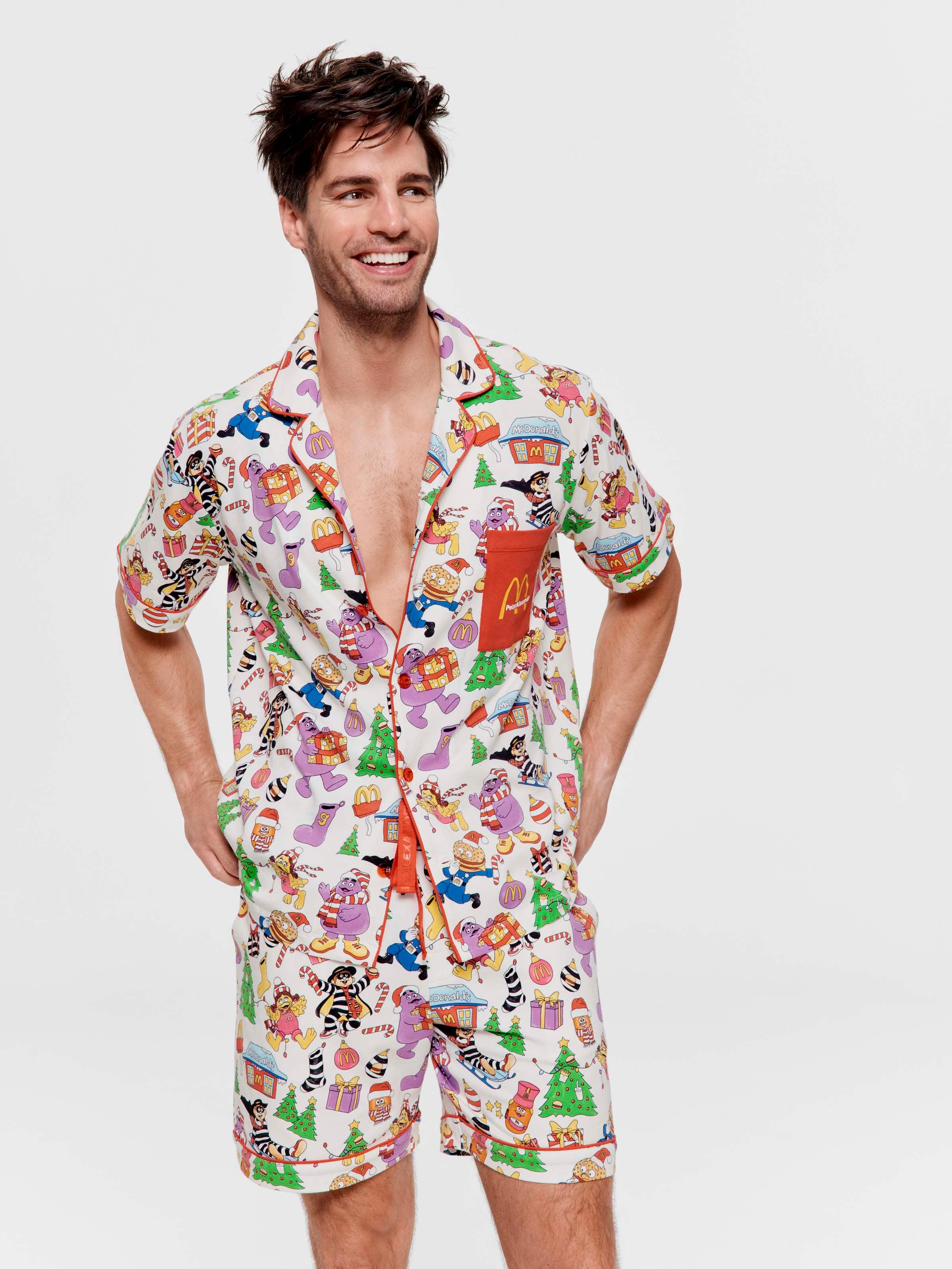 Macca's Christmas Short Sleeve Pj Set