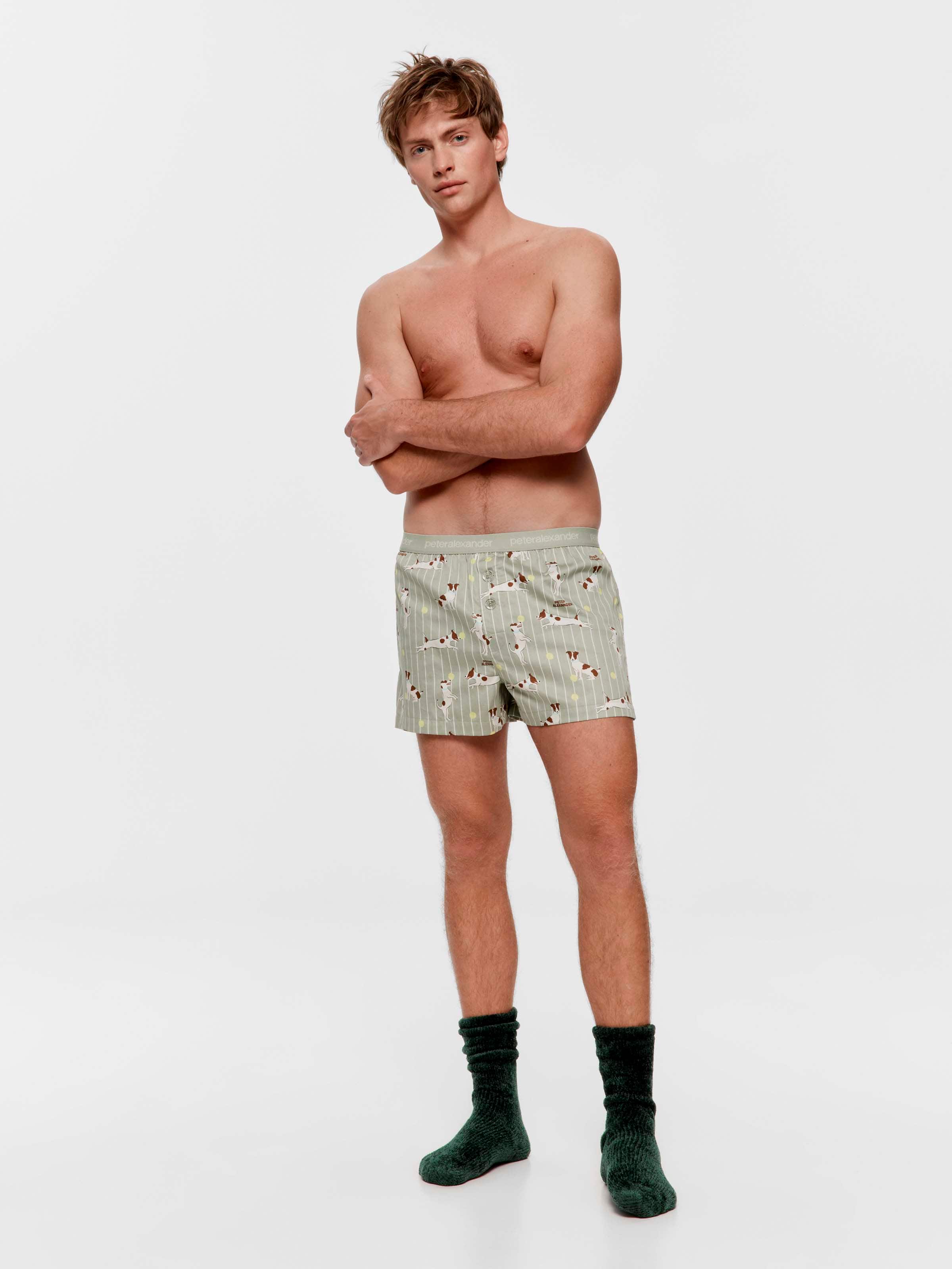 Jack Russell 100% Cotton Boxer Short