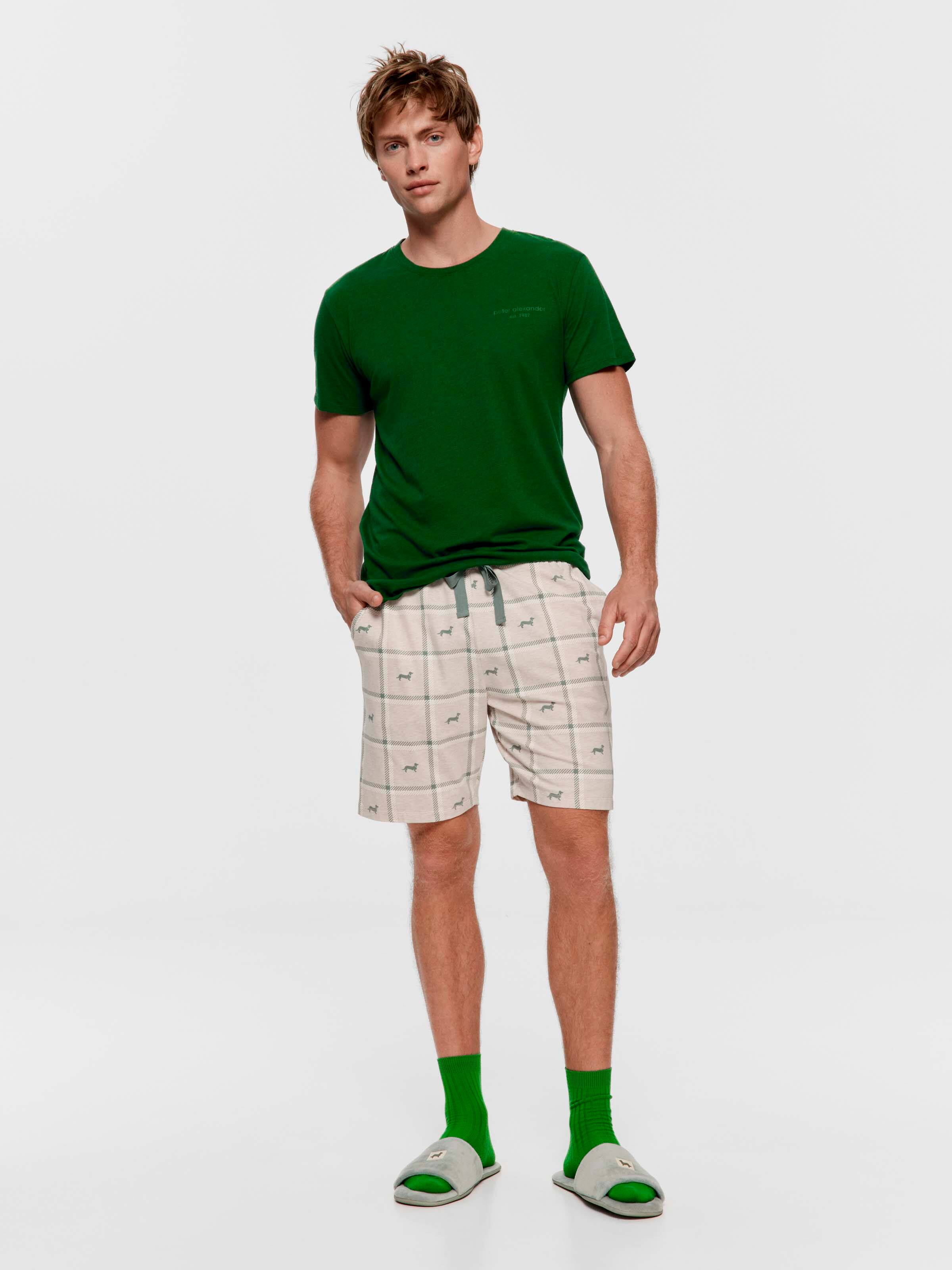 Penny Check Mid Short