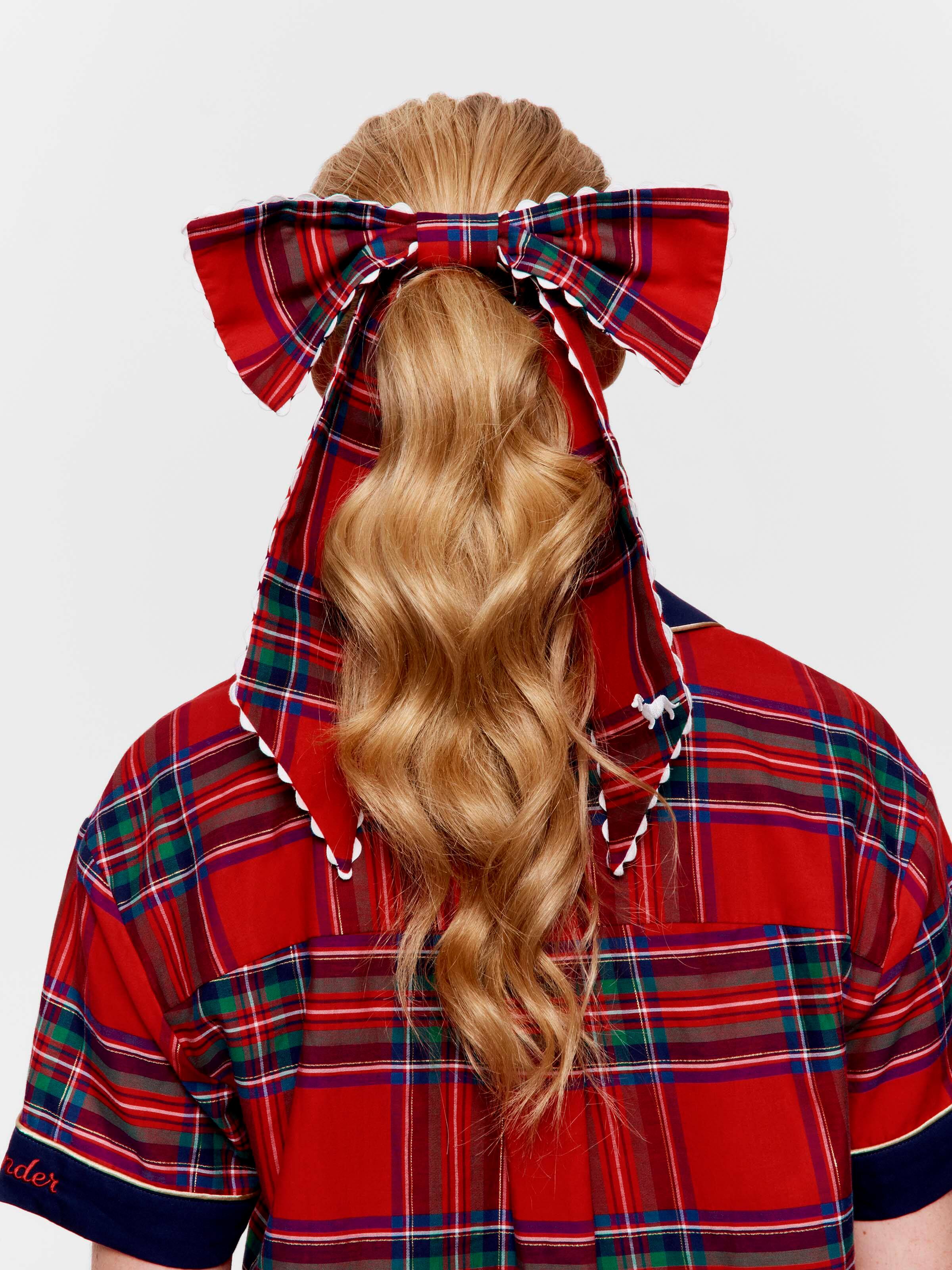 Tartan Hair Bow