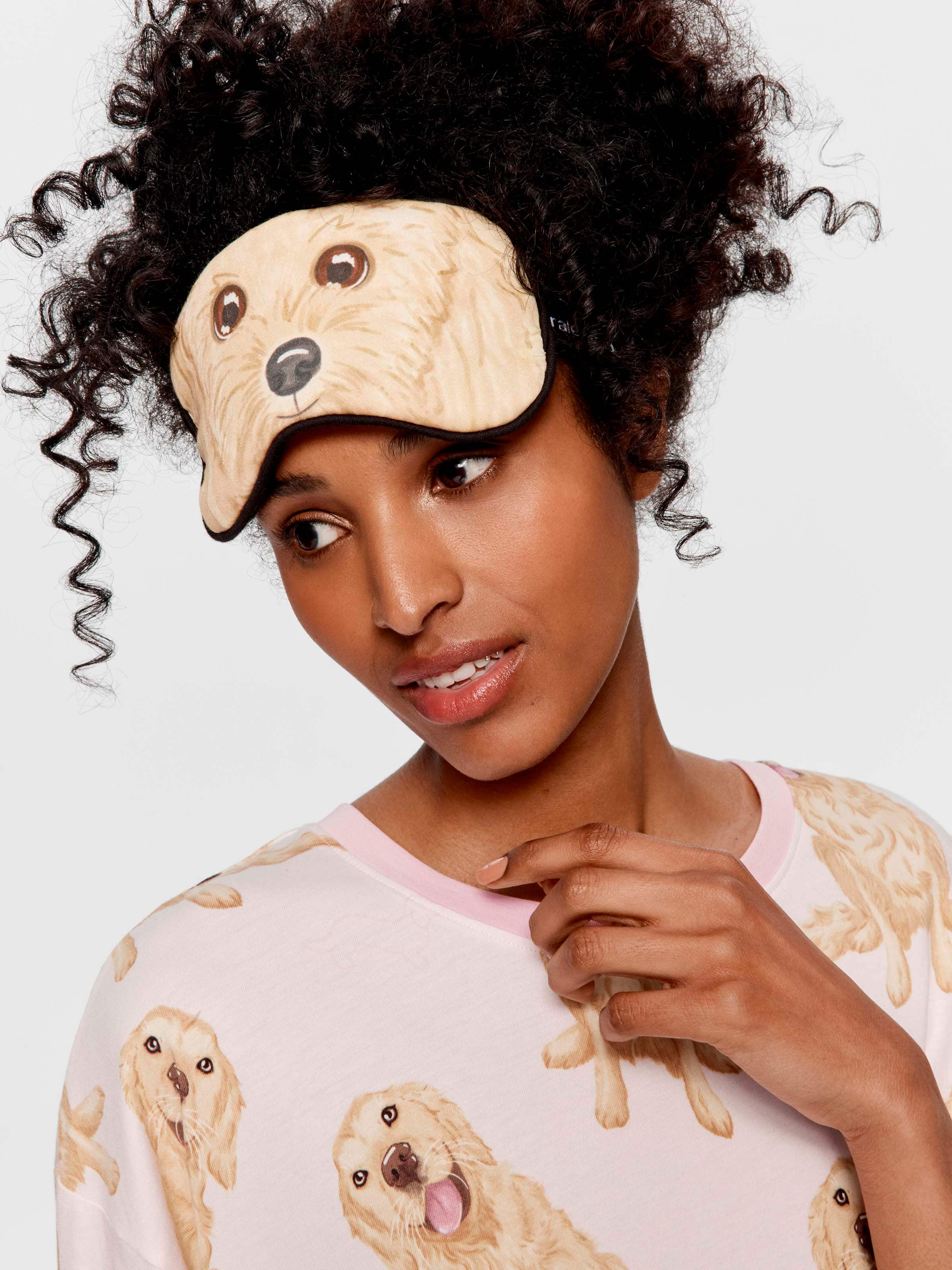 Doggy Print Eye Mask