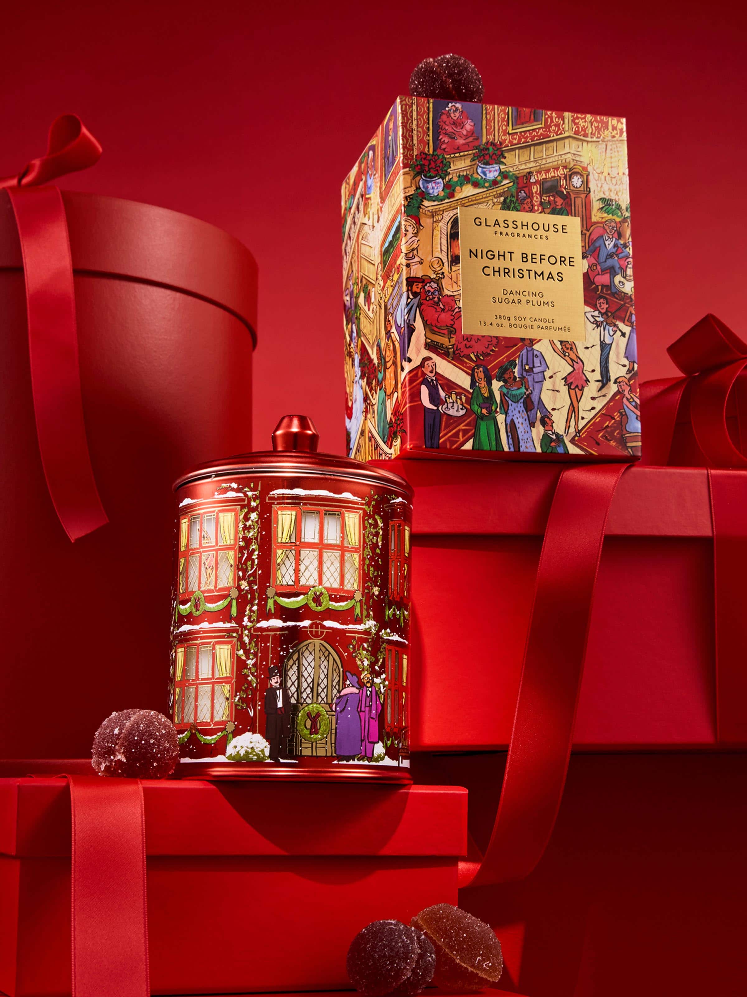 Glasshouse Limited Edition Night Before Christmas 380G Candle