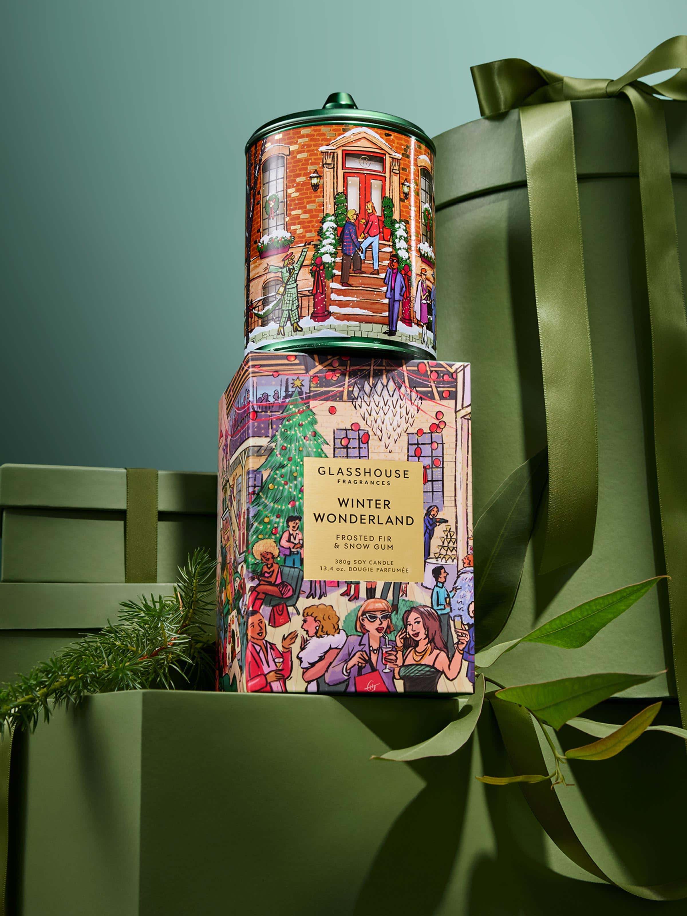 Glasshouse Limited Edition Winter Wonderland 380G Candle