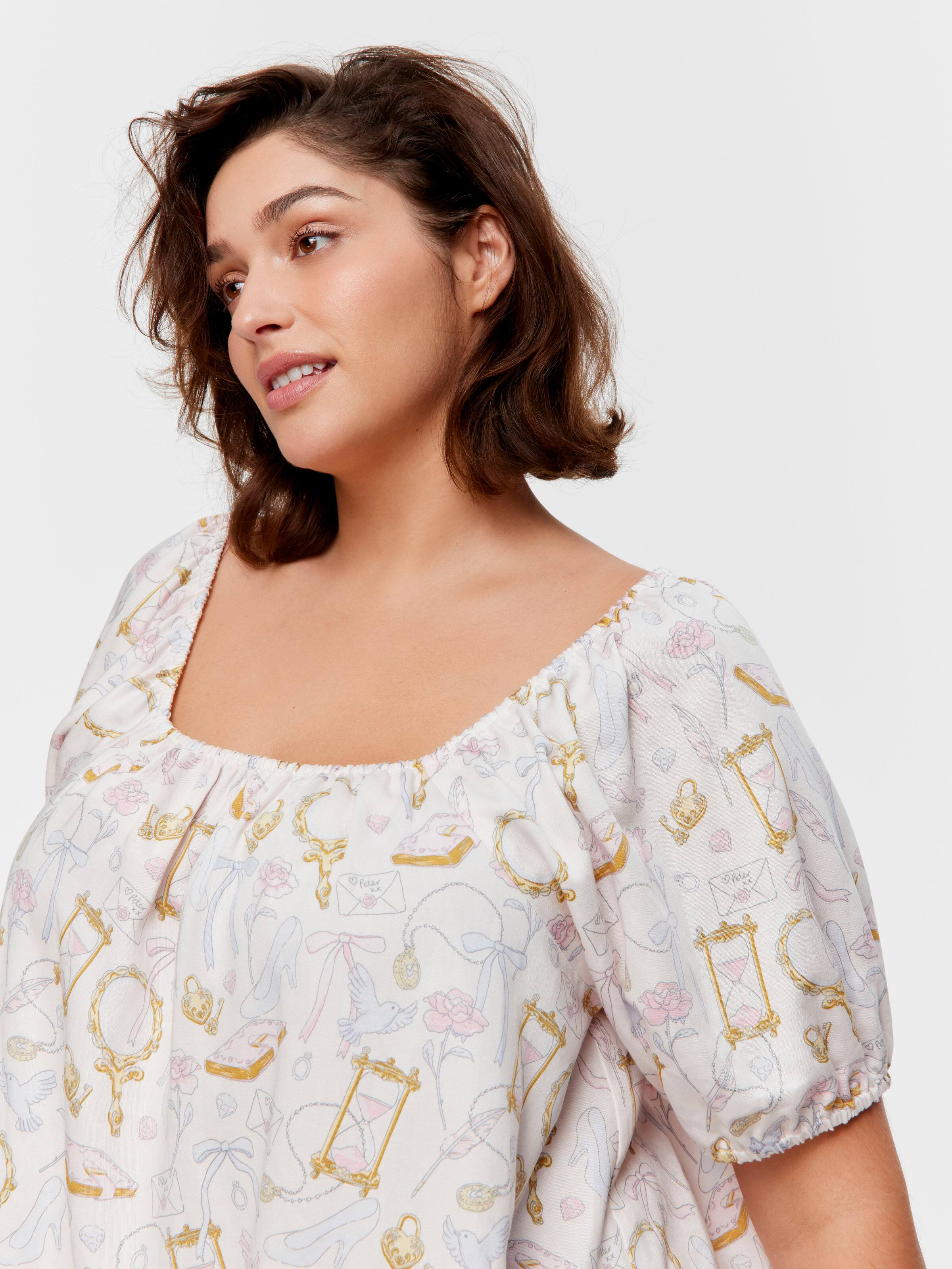 P.A. Plus Romance Icon Shortie Pj Set