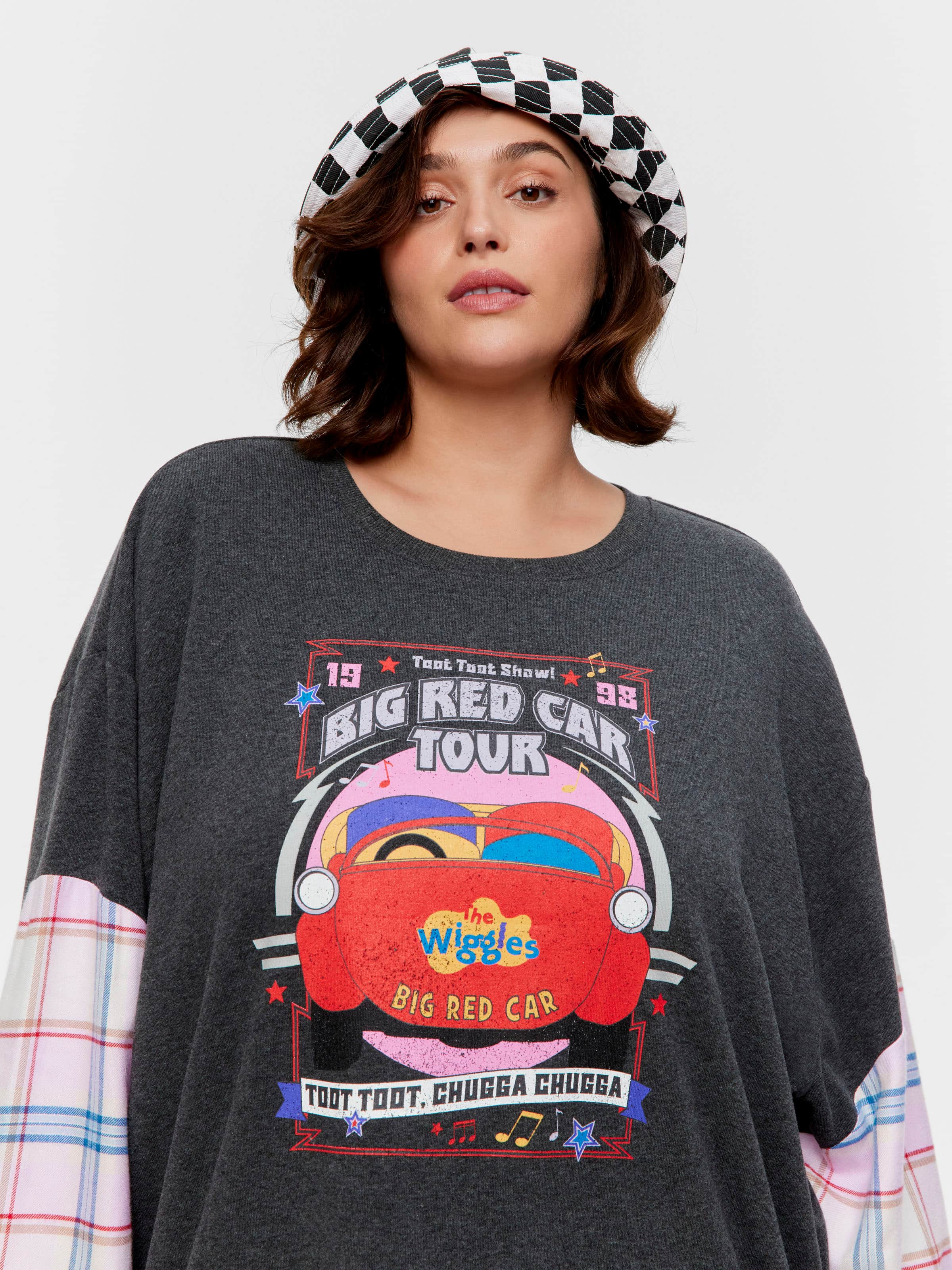 P.A. Plus The Wiggle Big Red Car Sweater