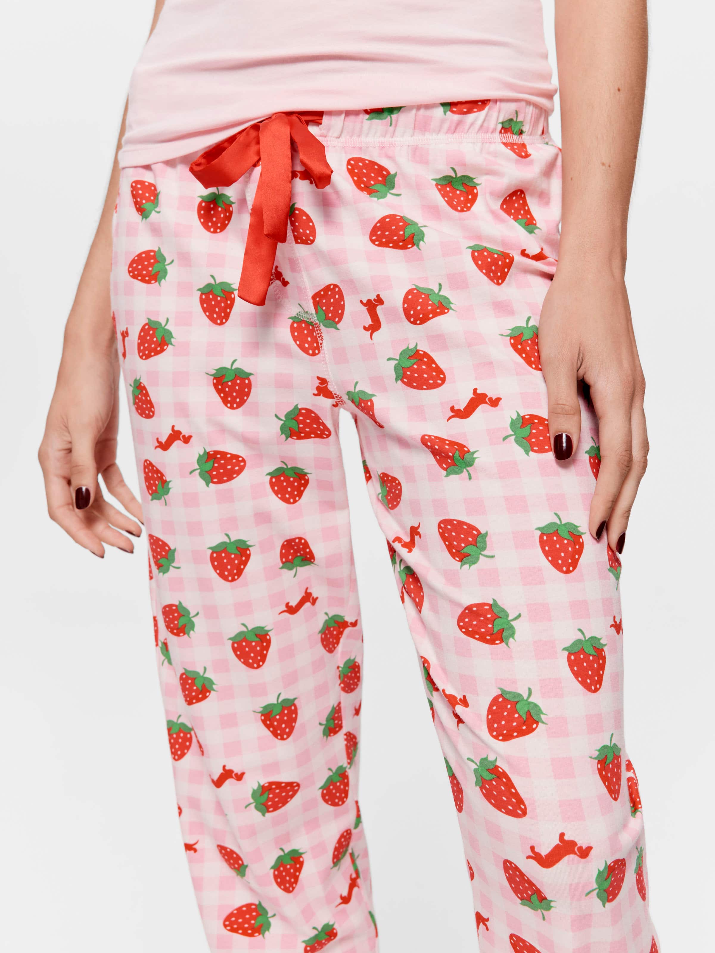 Strawberry Easy Pj Pant