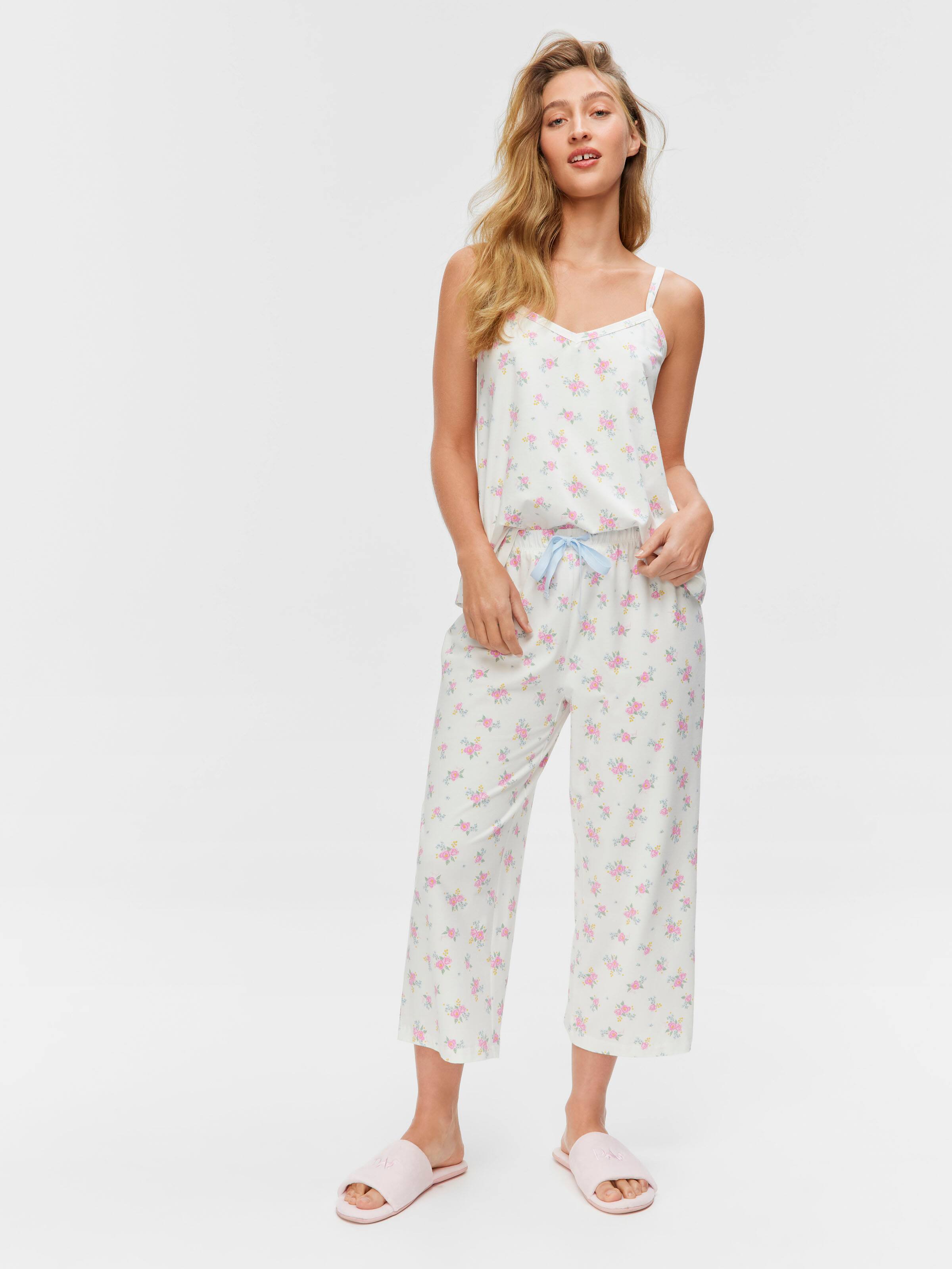 Ditsy Floral 3/4 Pj Pant