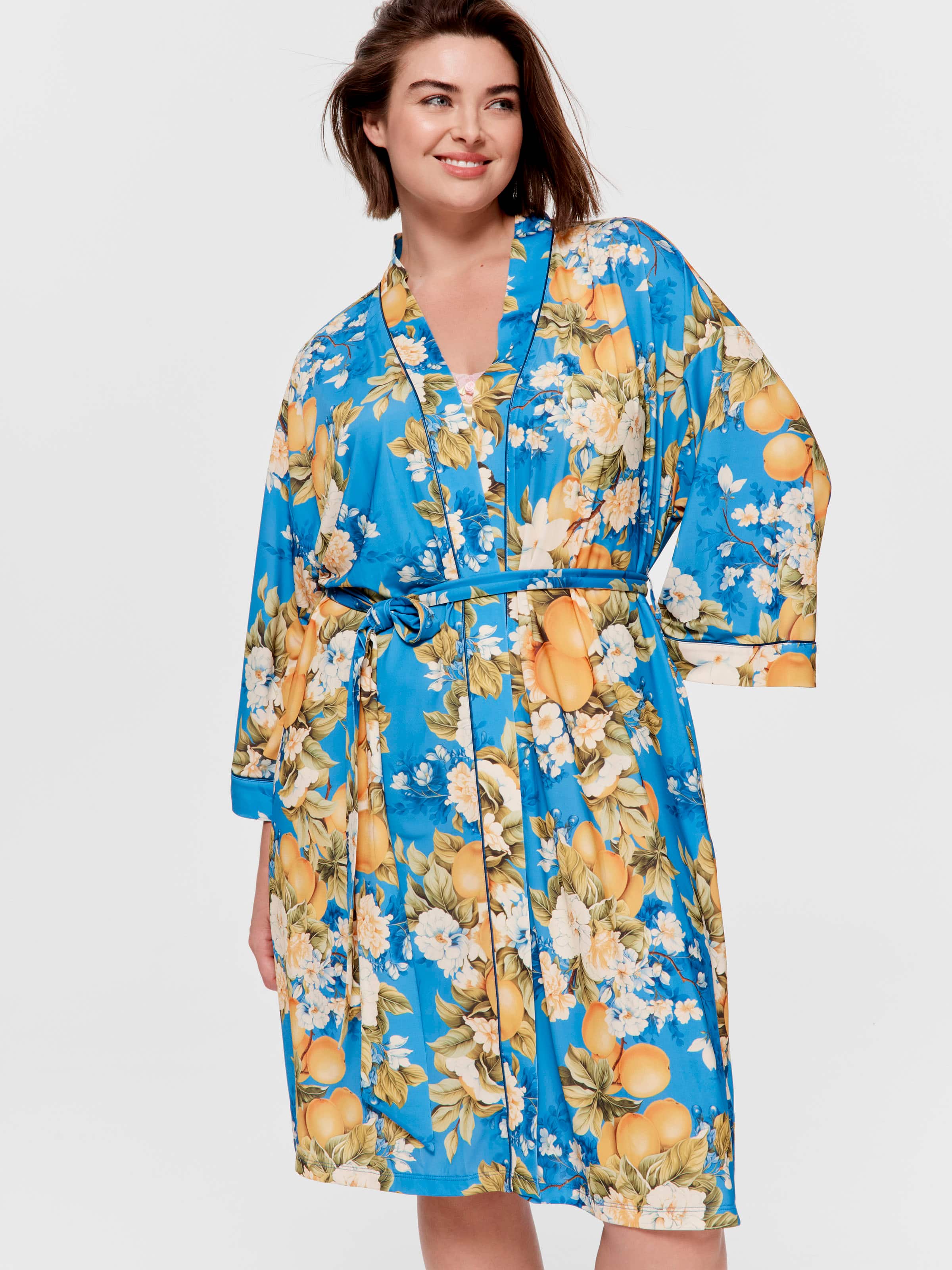 P.A. Plus Lemon Tree Slinky Gown