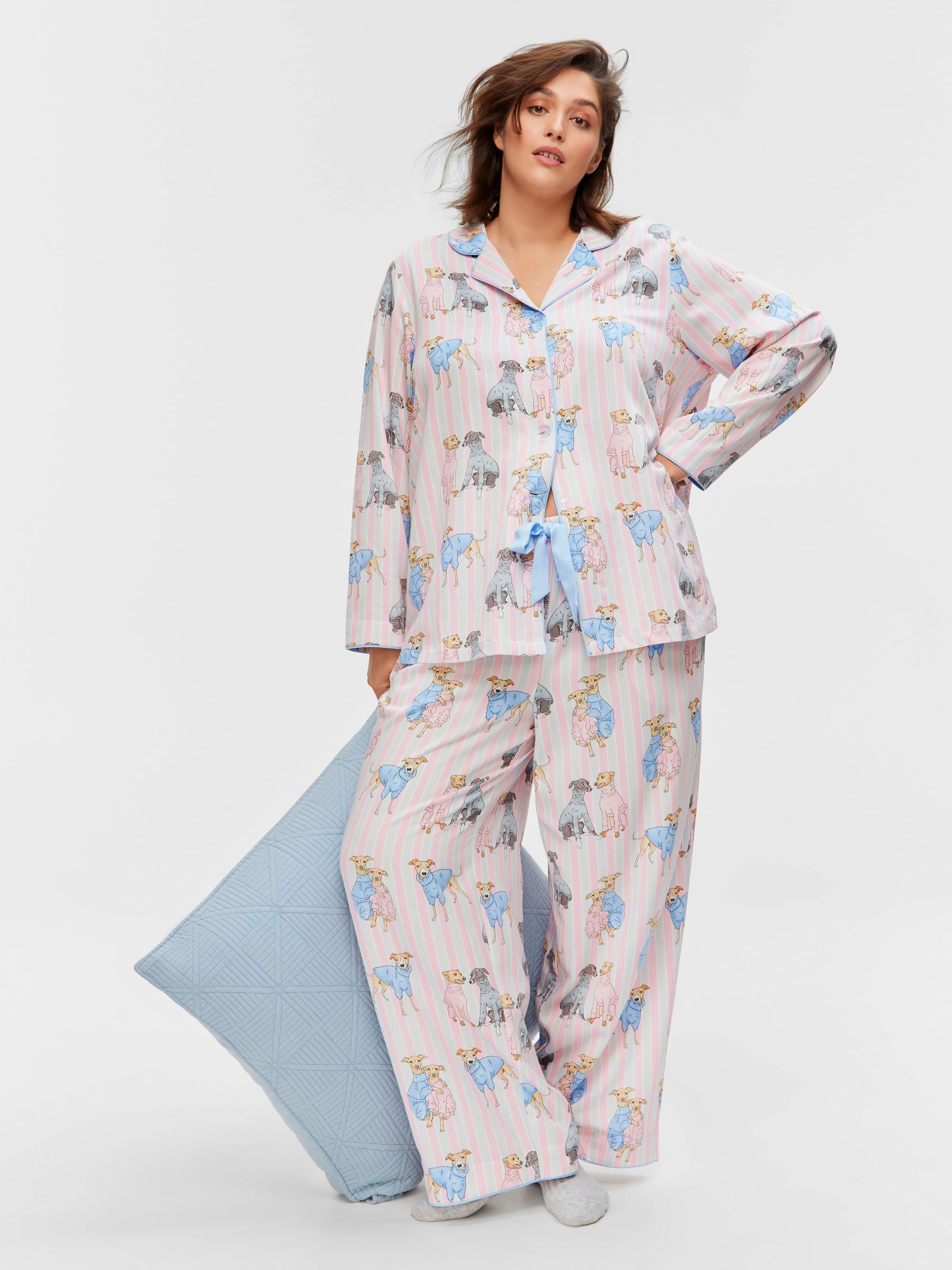 P.A. Plus Whippet Classic Pj Set