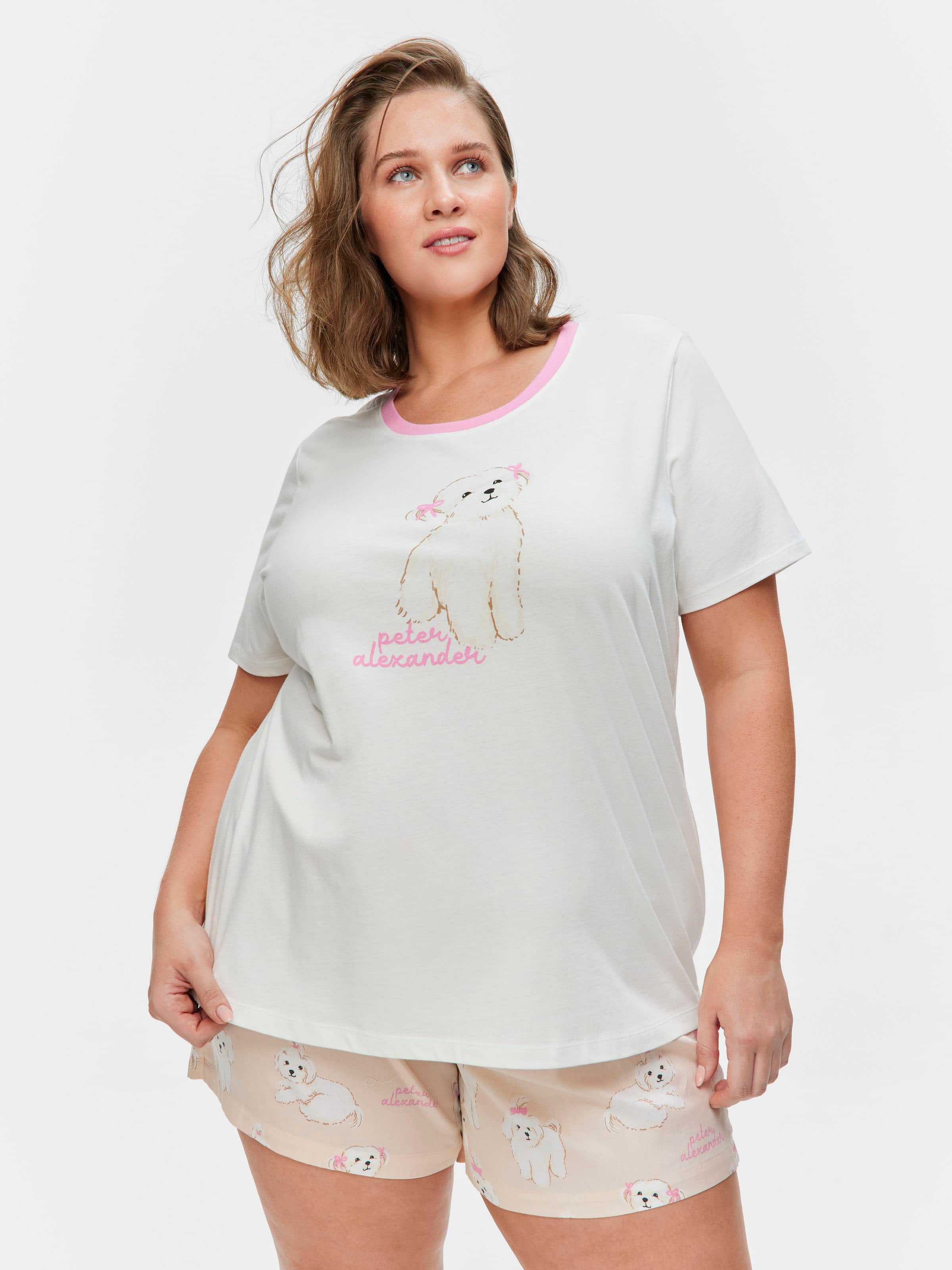 P.A. Plus Maltese Dog 100% Cotton Tee