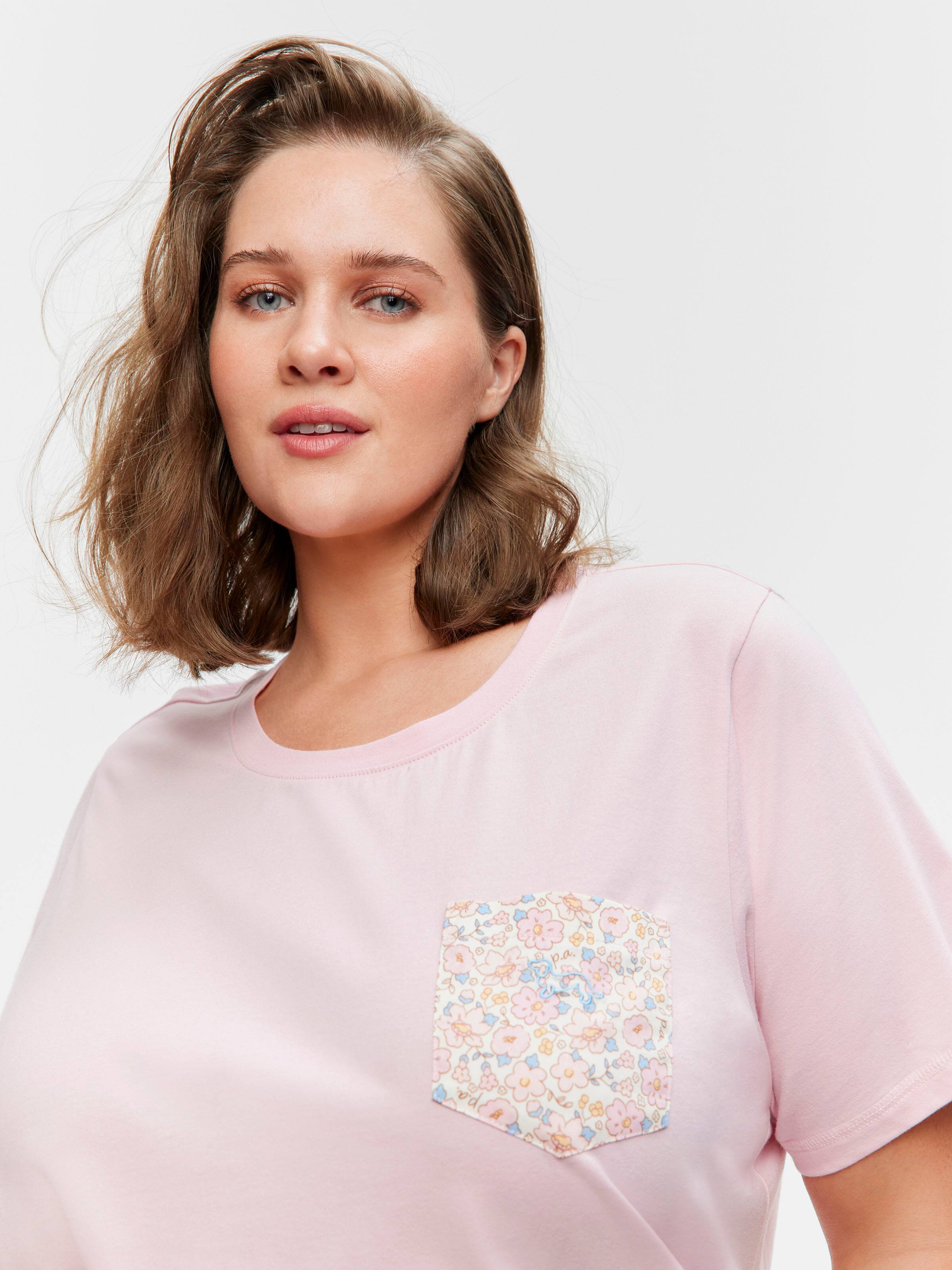 P.A. Plus Floral Pocket Tee